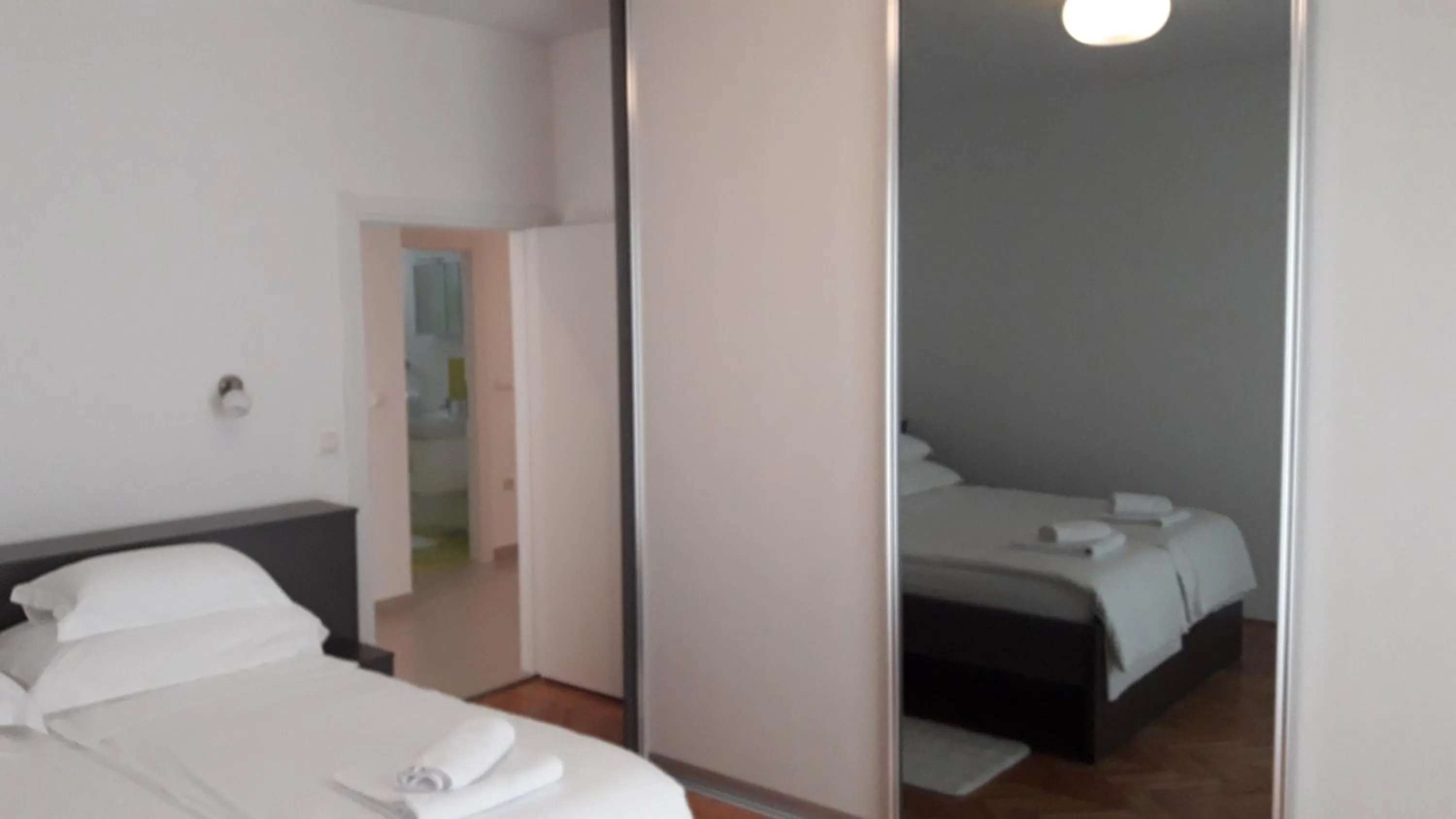 Bedroom, Bed in Villa-Apartments Karmel