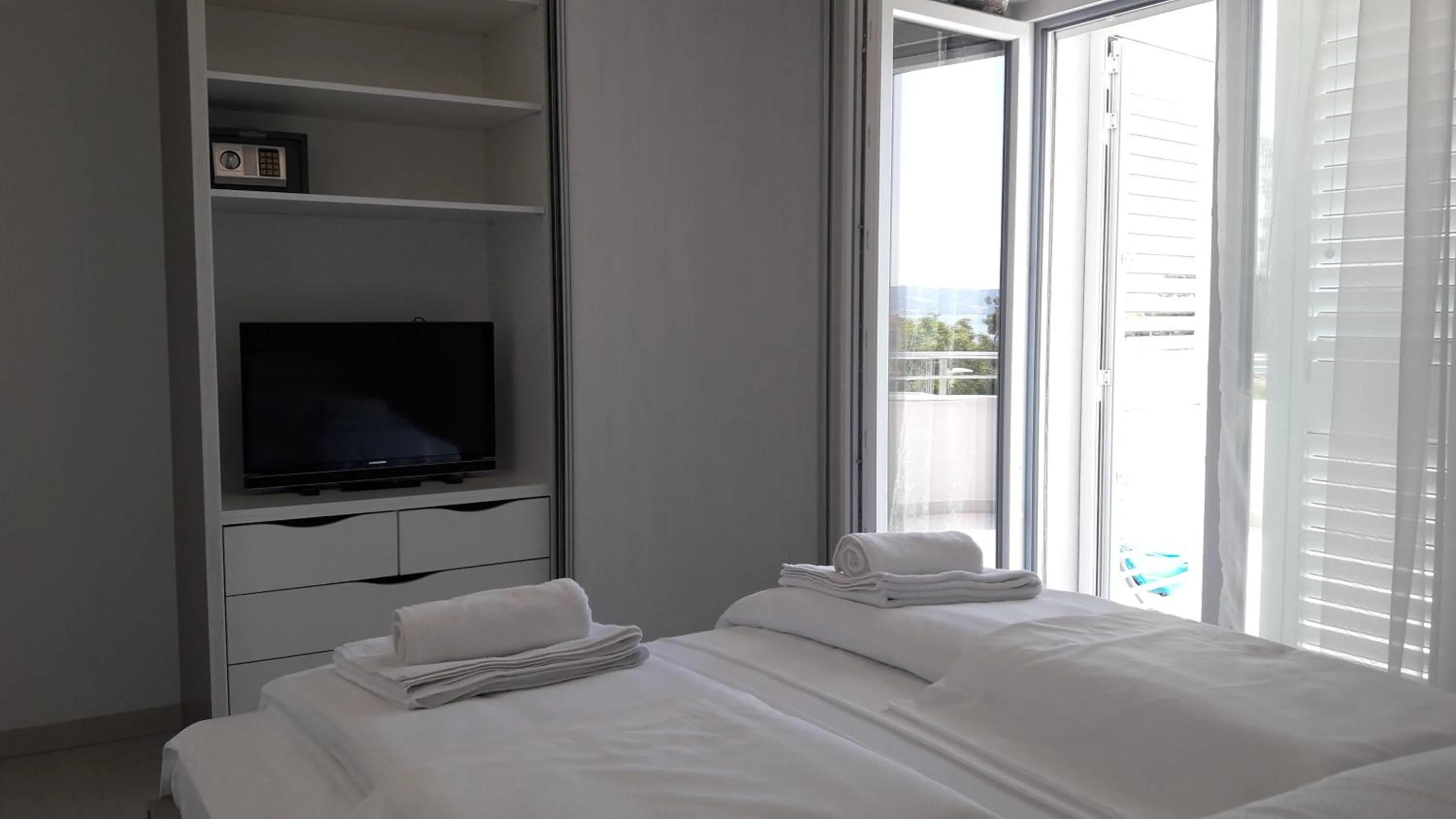 Bed in Villa-Apartments Karmel