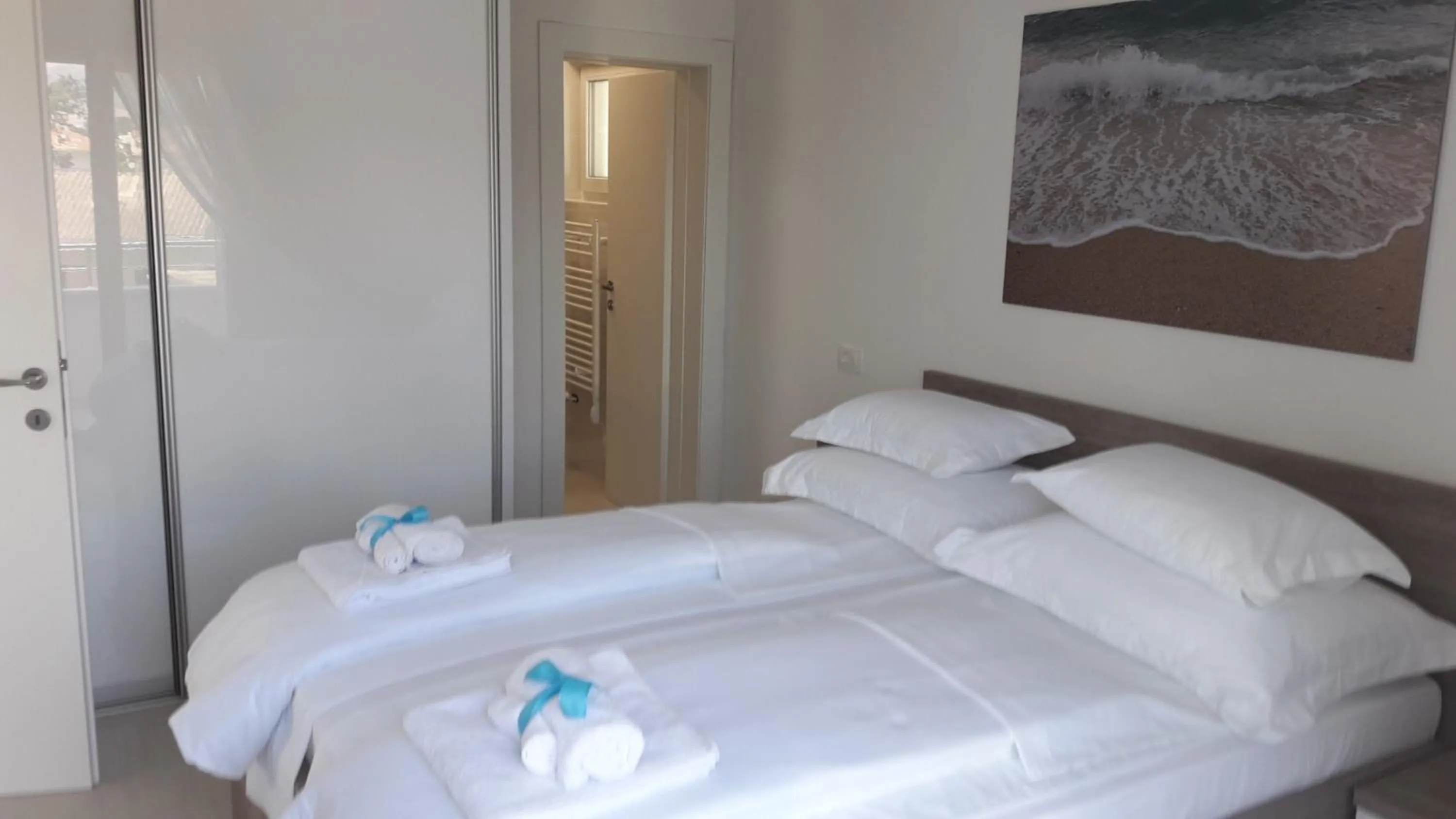 Bed in Villa-Apartments Karmel