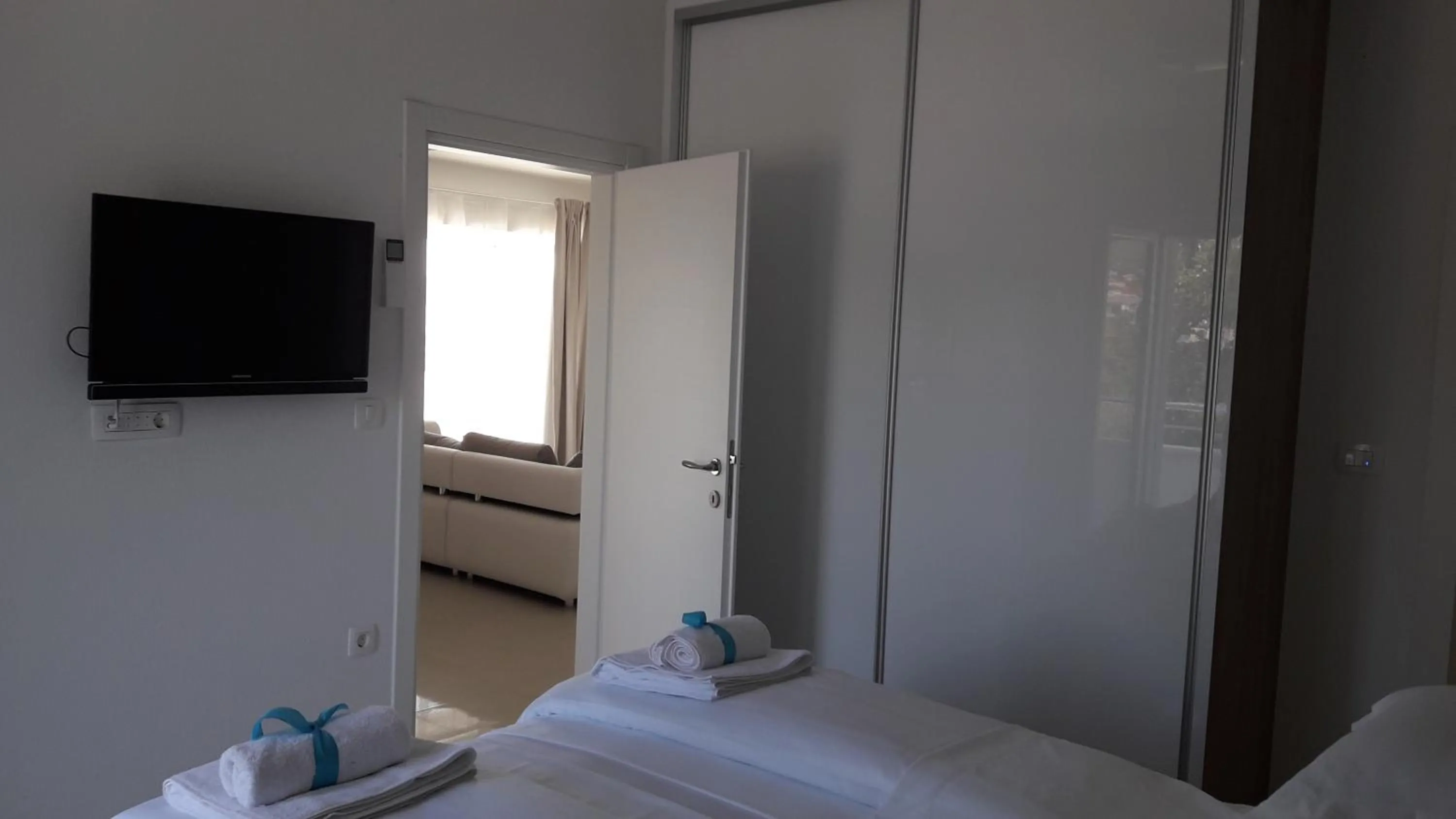Bed in Villa-Apartments Karmel