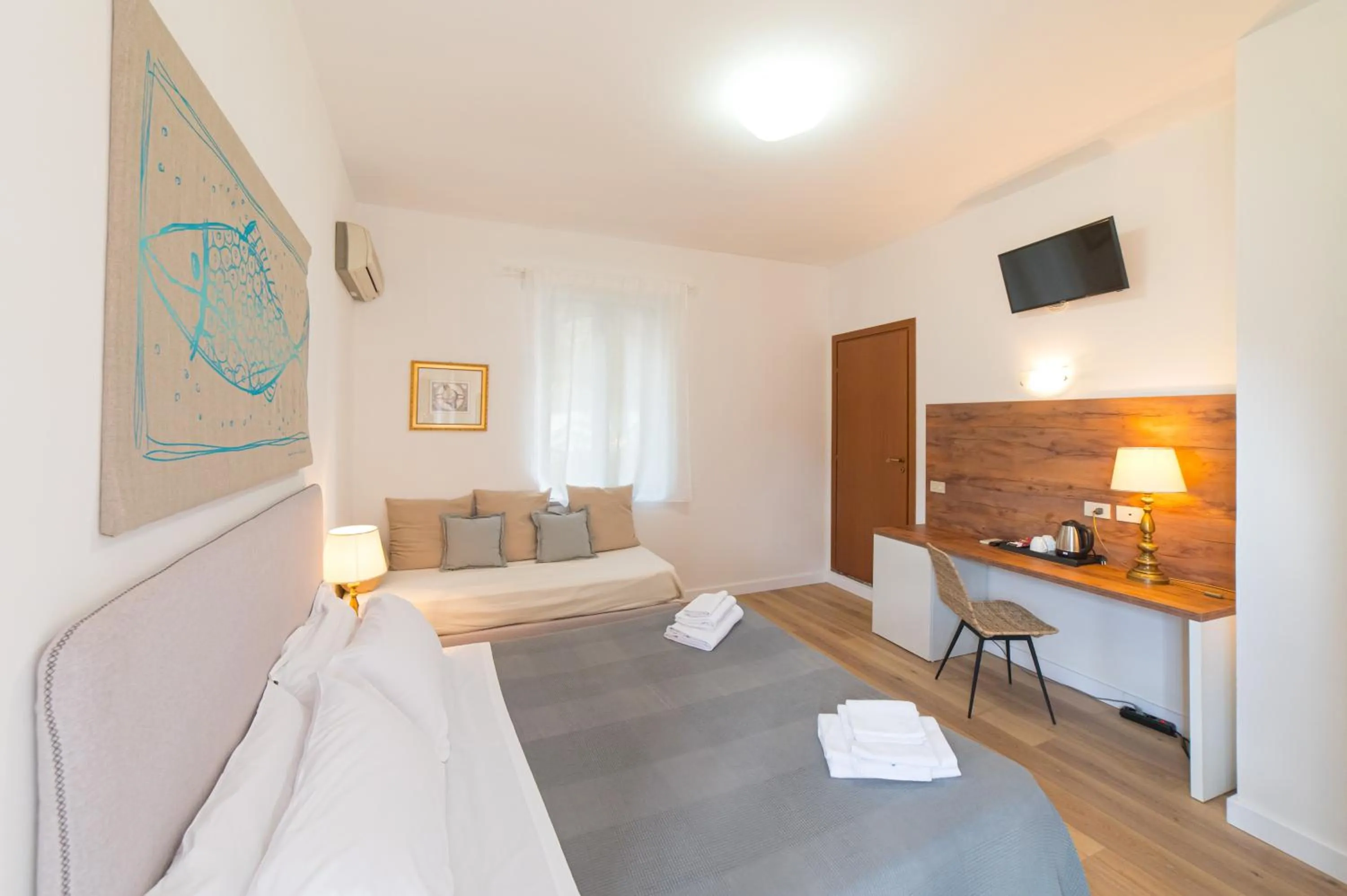 Bedroom, Bed in Hotel Villino Gallodoro