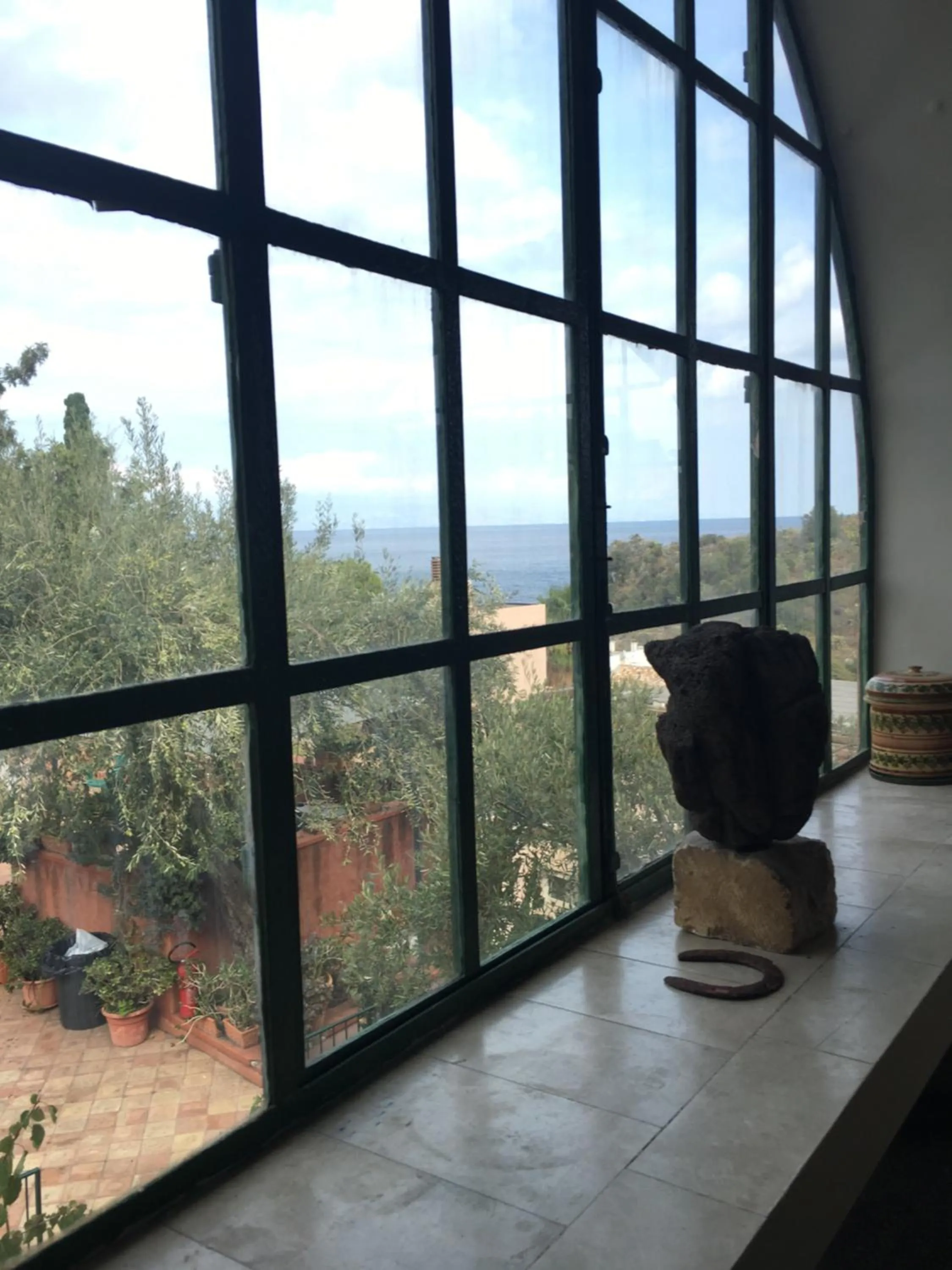 Decorative detail in Hotel Villino Gallodoro