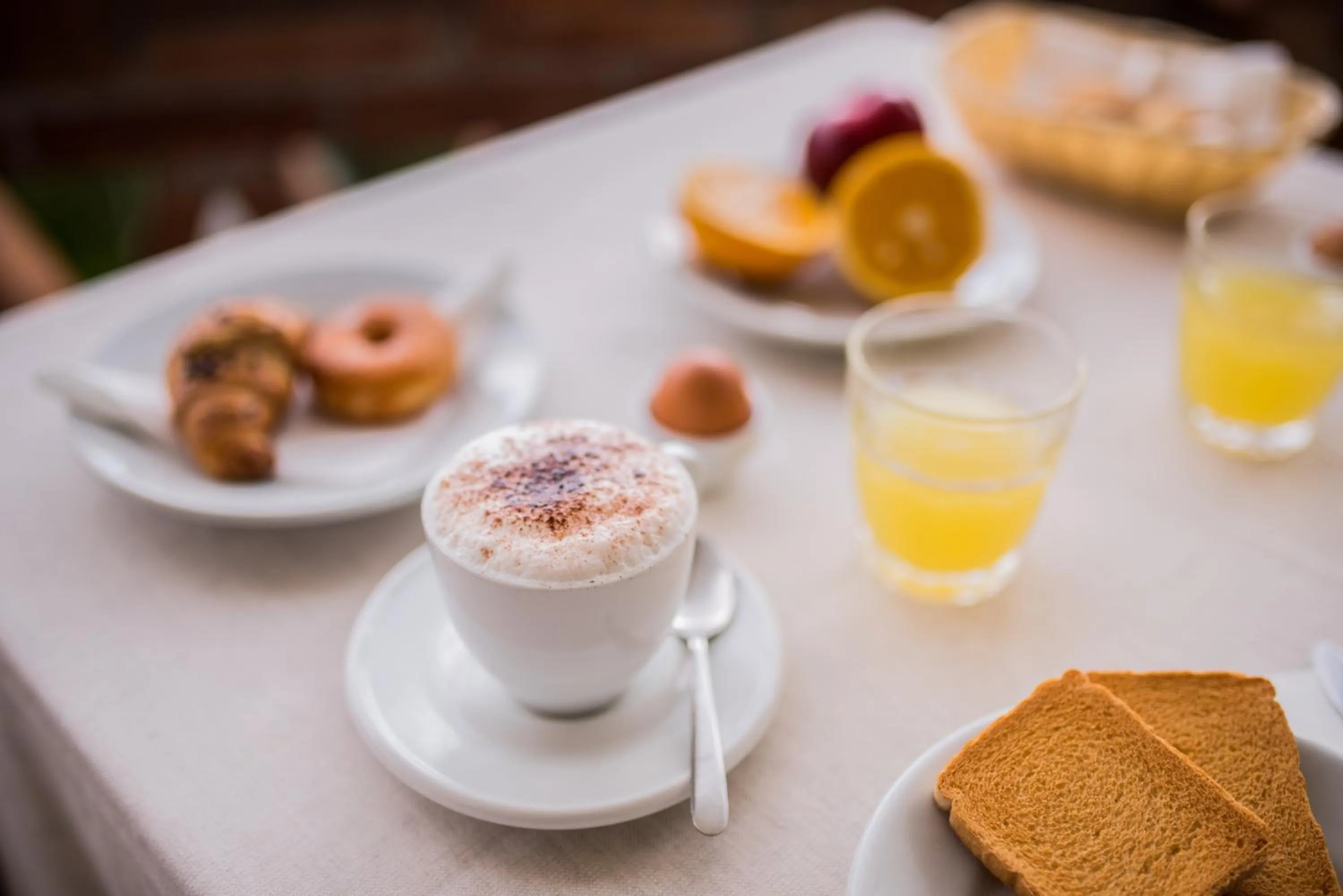 Breakfast in Hotel Villino Gallodoro