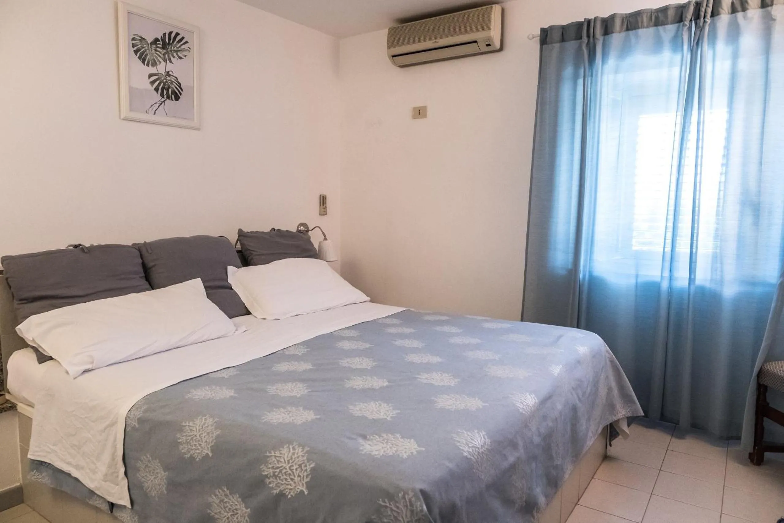 Bed in Hotel Villino Gallodoro