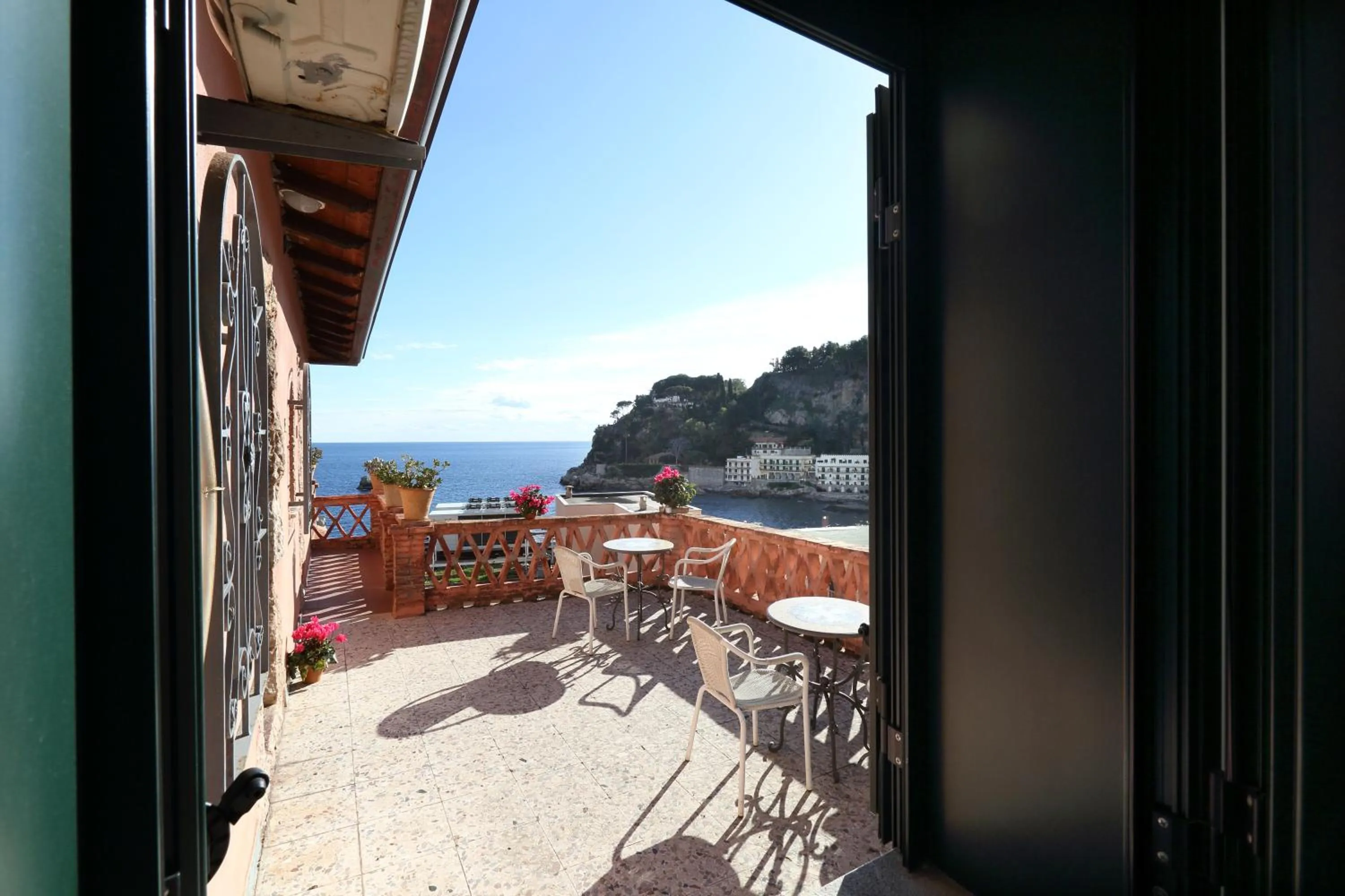 Balcony/Terrace in Hotel Villino Gallodoro