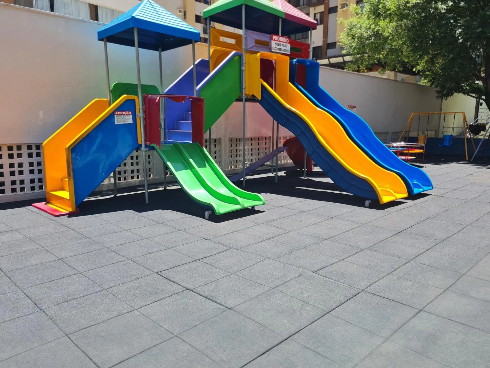 Children play ground in Slaviero Vitória
