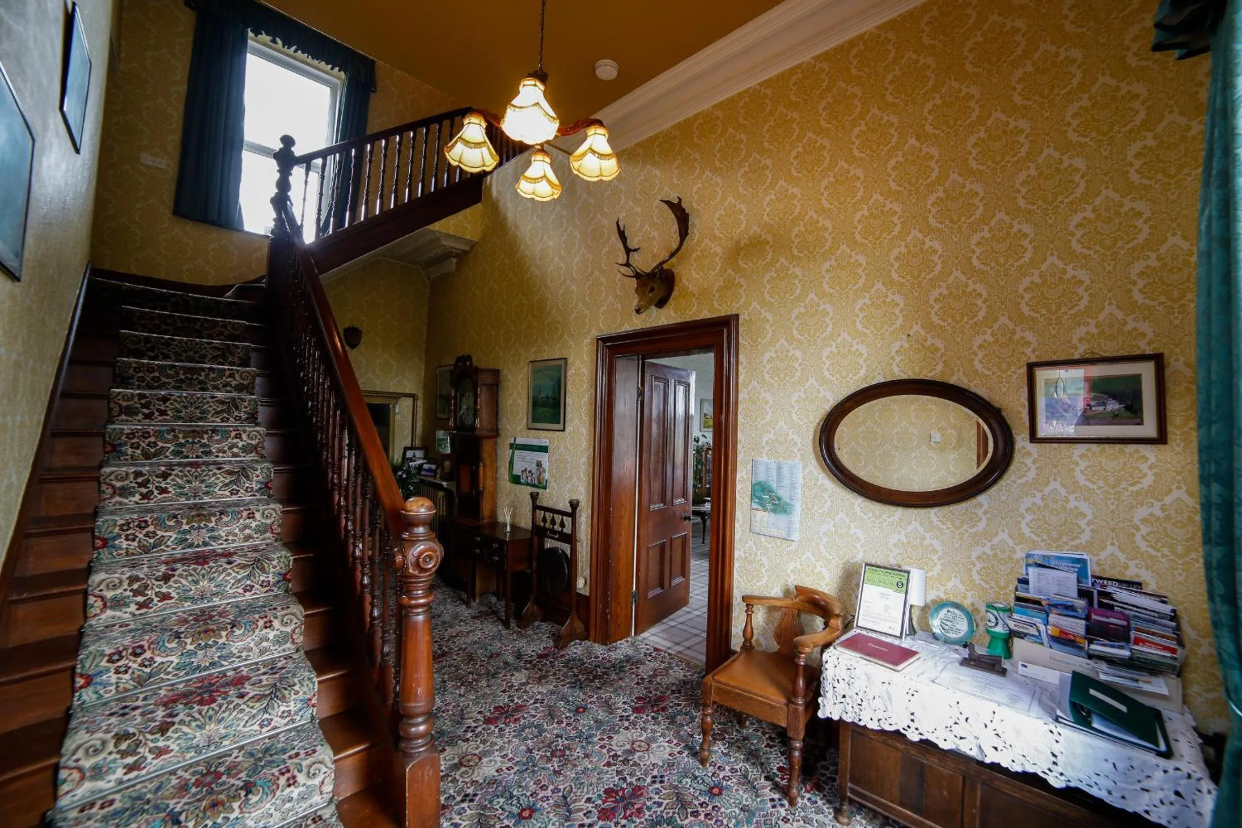 Lobby or reception in Dunns Houses Farmhouse B&B