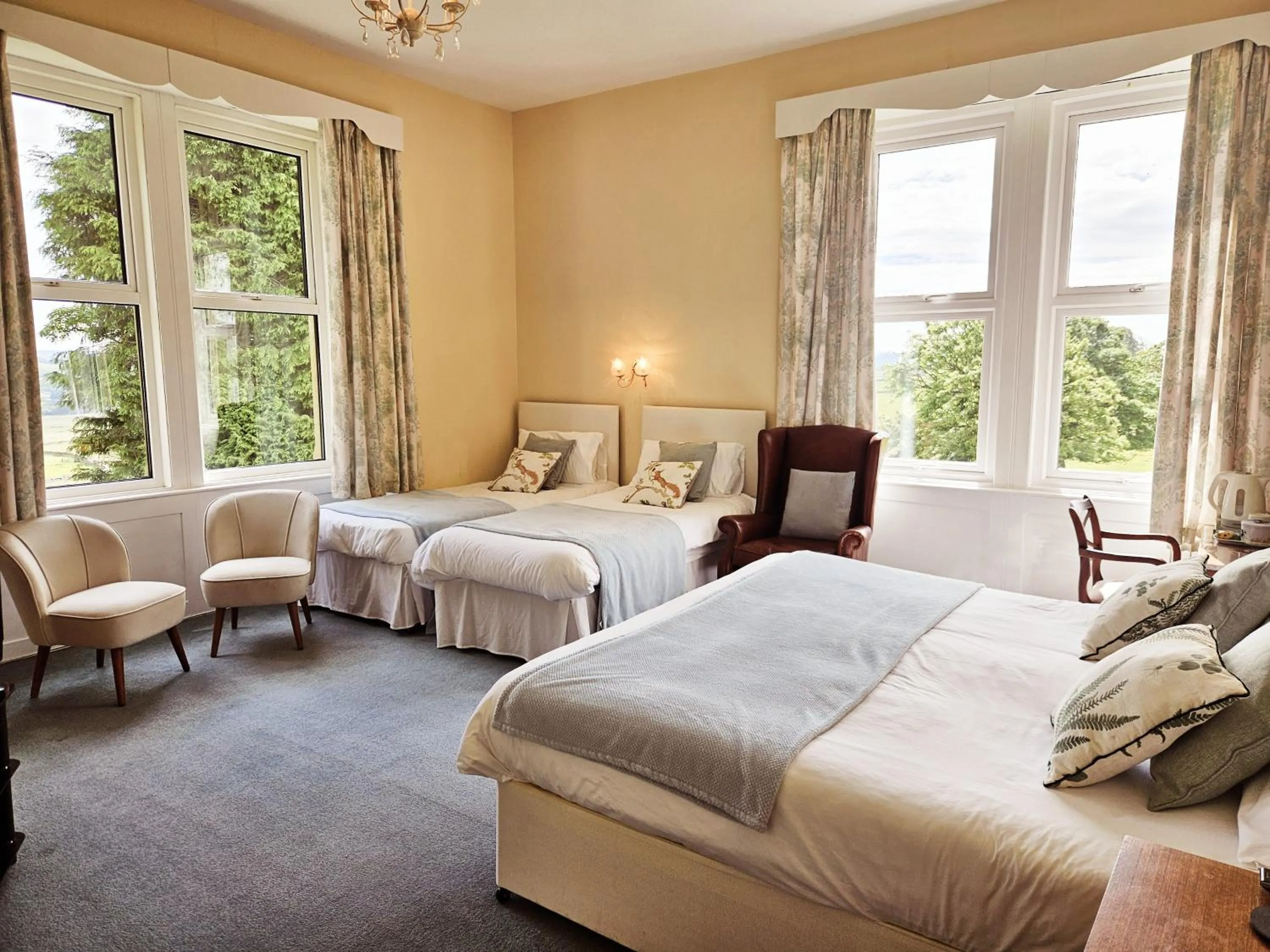 Bed in Dunns Houses Farmhouse B&B