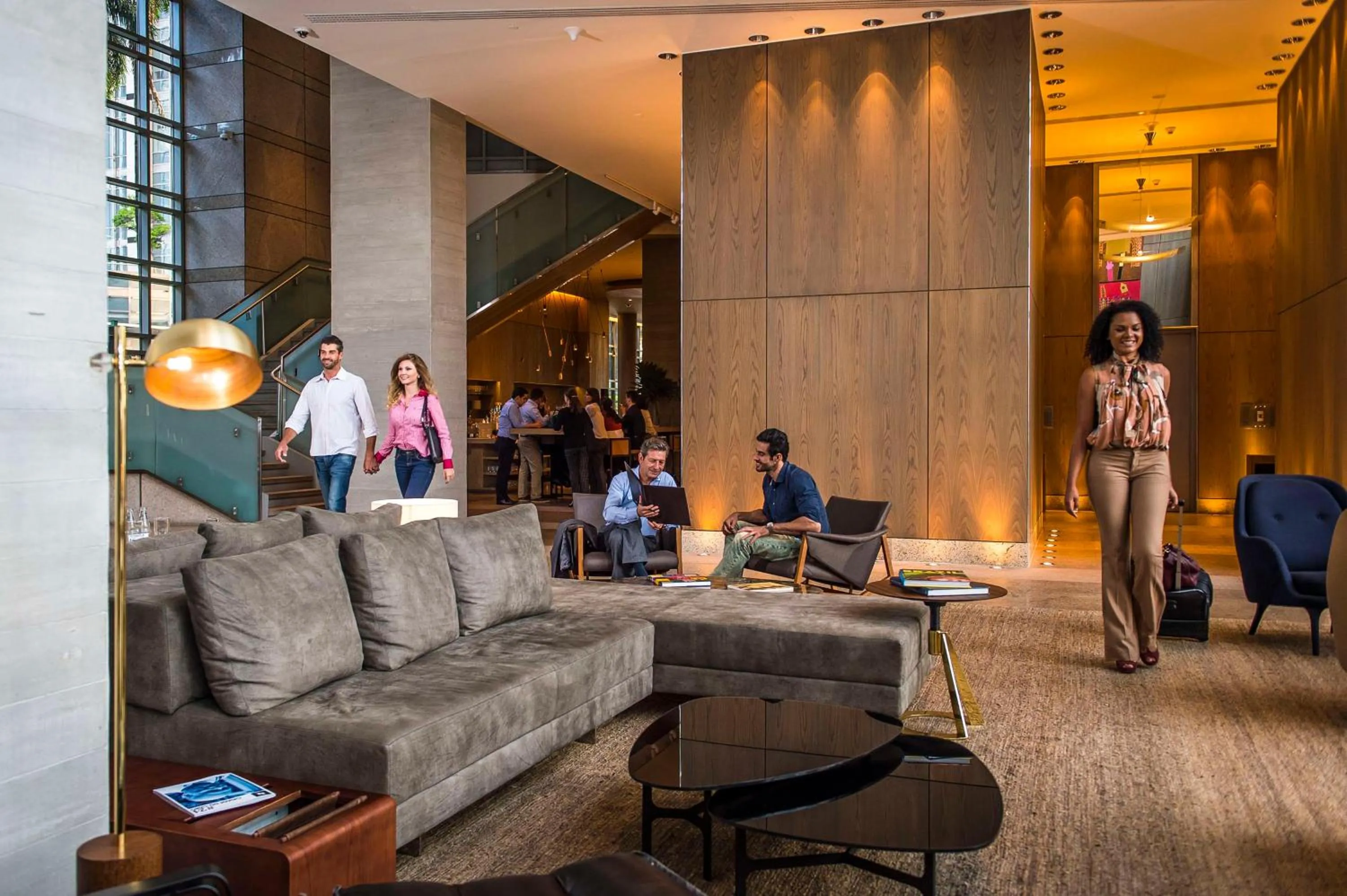 Lobby or reception in Grand Hyatt São Paulo