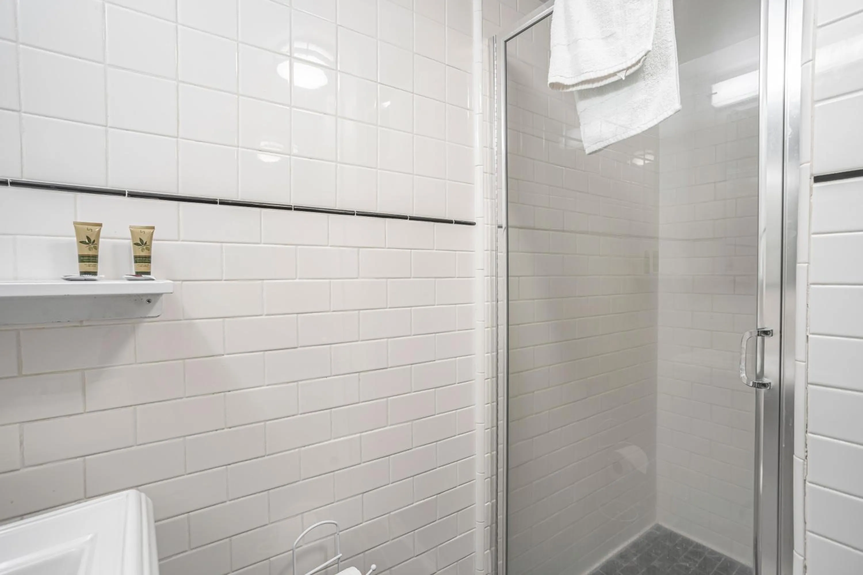 Bathroom in The Greens Hotel on Del Paso