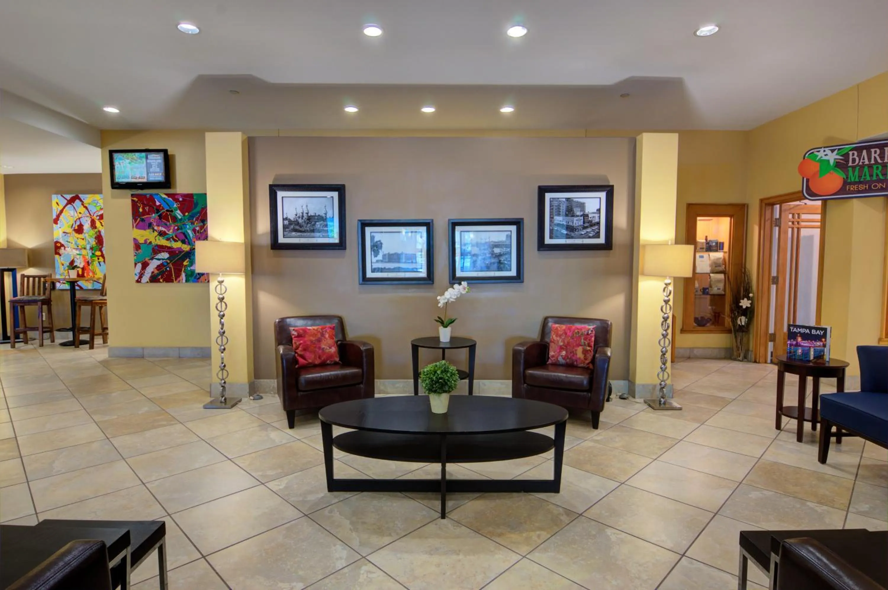 Lobby or reception in The Barrymore Hotel Tampa Riverwalk