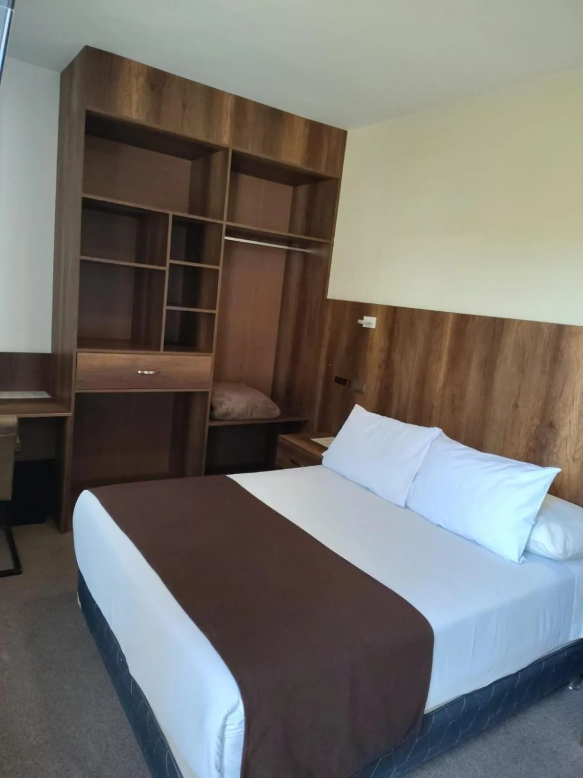 Bed in Hotel Villa del Carmen