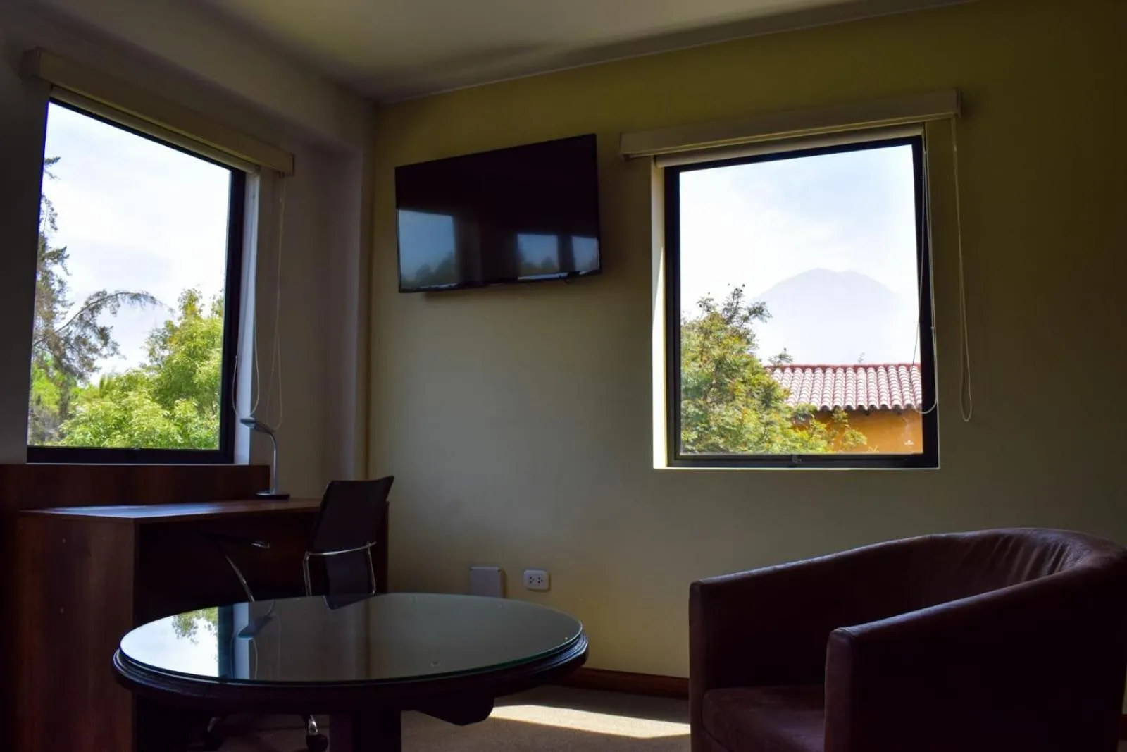 Mountain view in Hotel Villa del Carmen