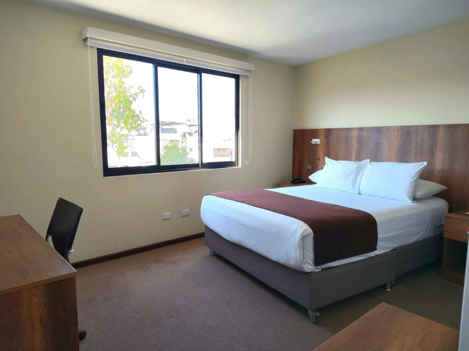 Bed in Hotel Villa del Carmen