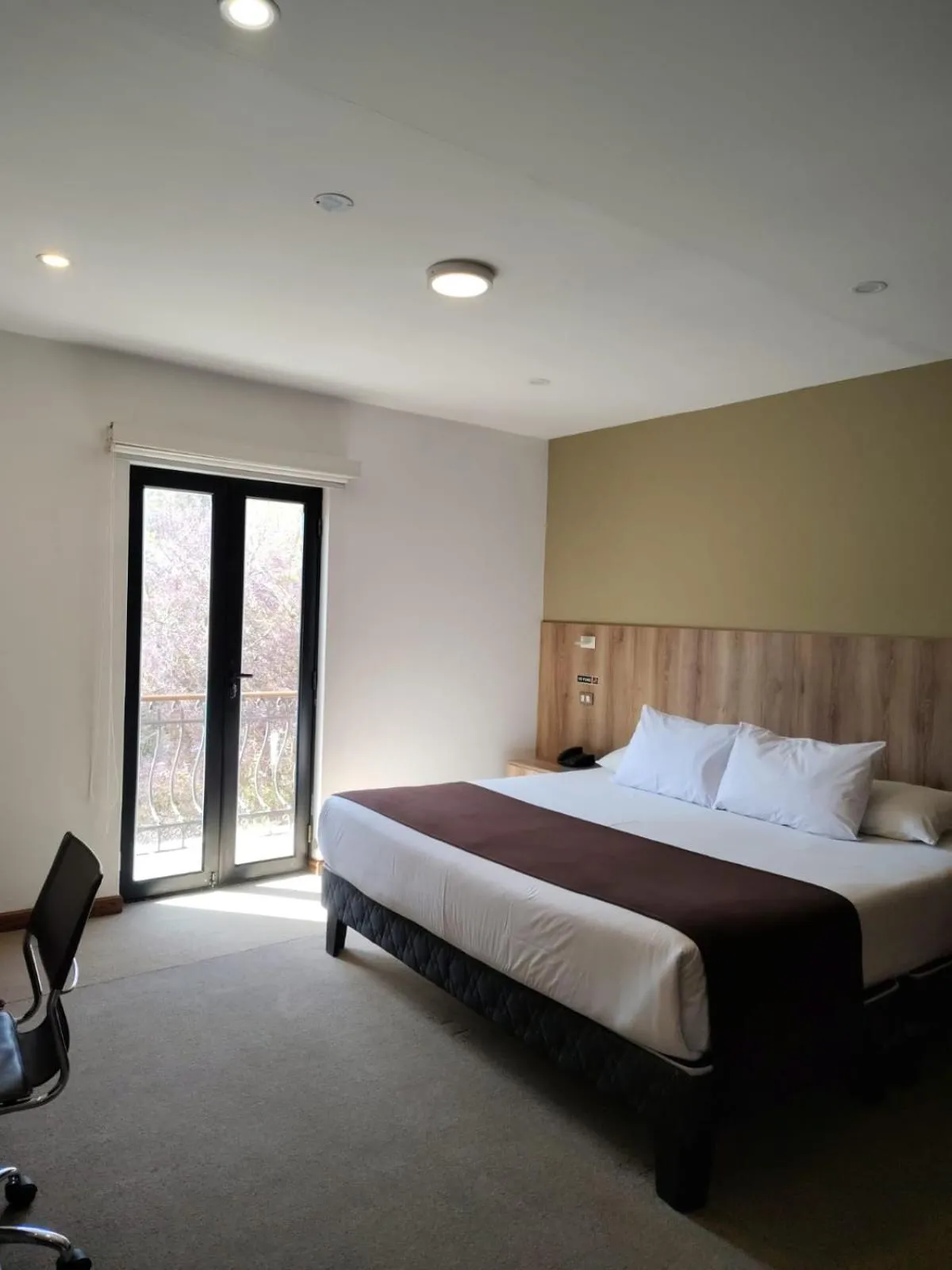 Bed in Hotel Villa del Carmen