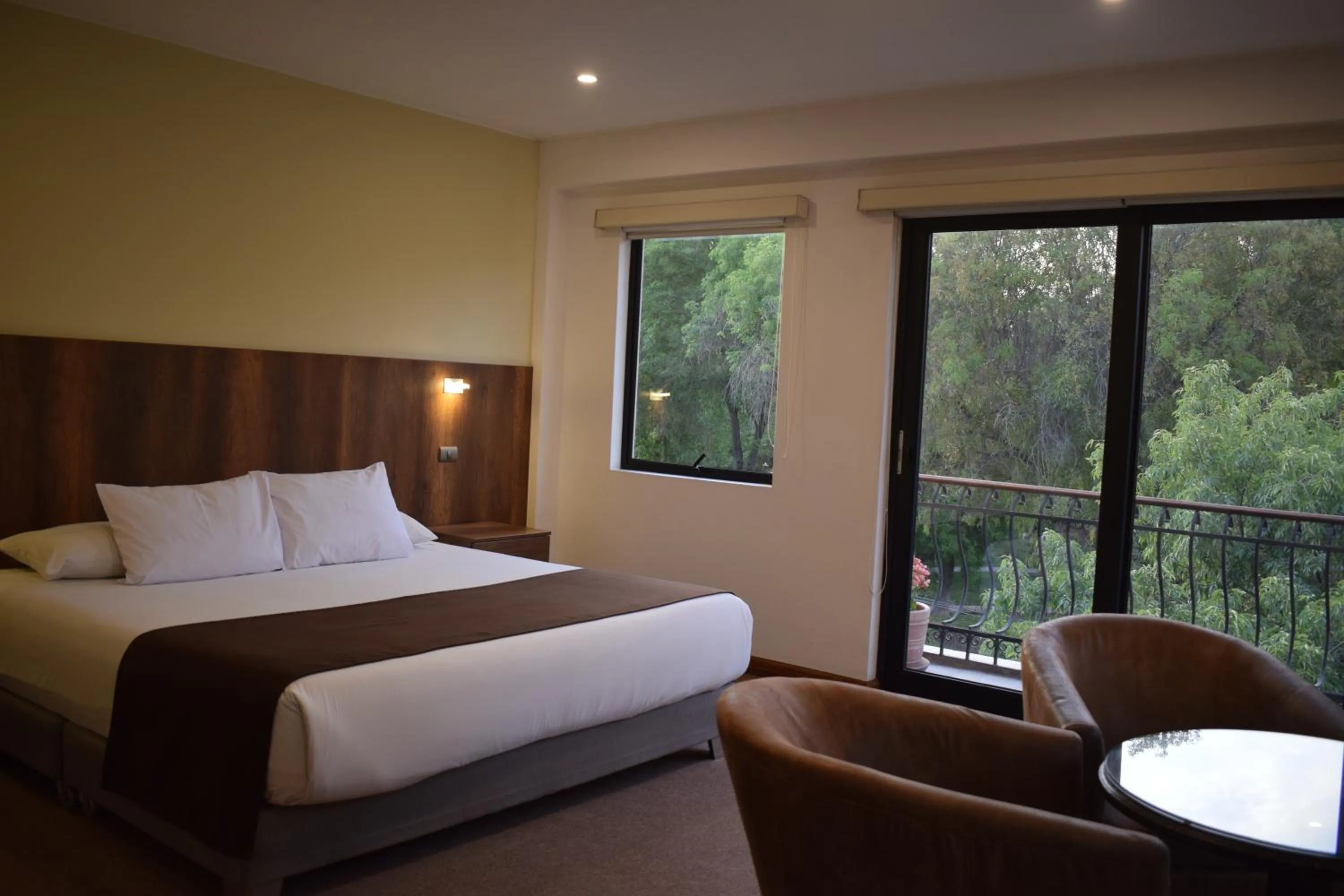 Bed in Hotel Villa del Carmen