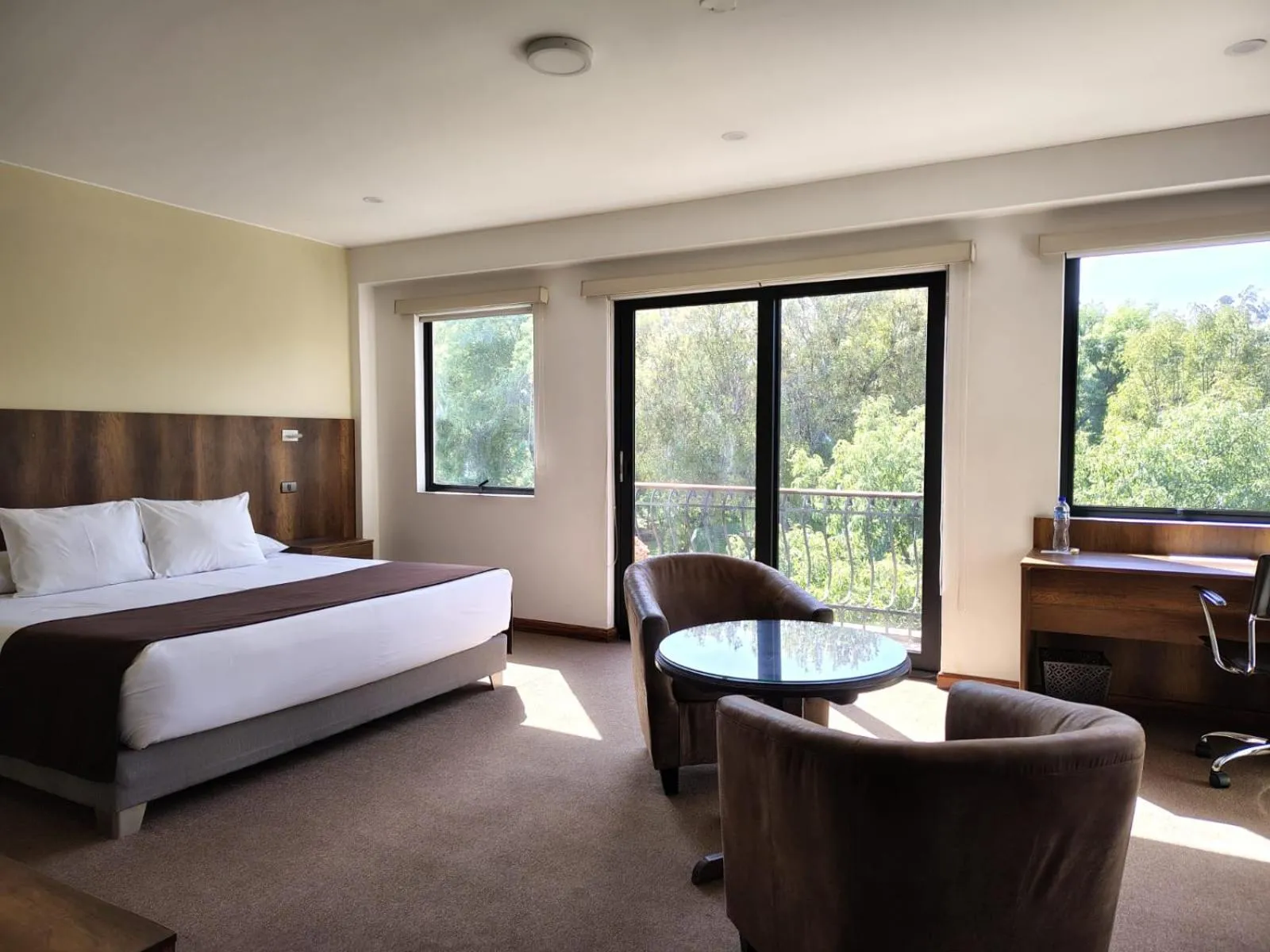 Bed in Hotel Villa del Carmen
