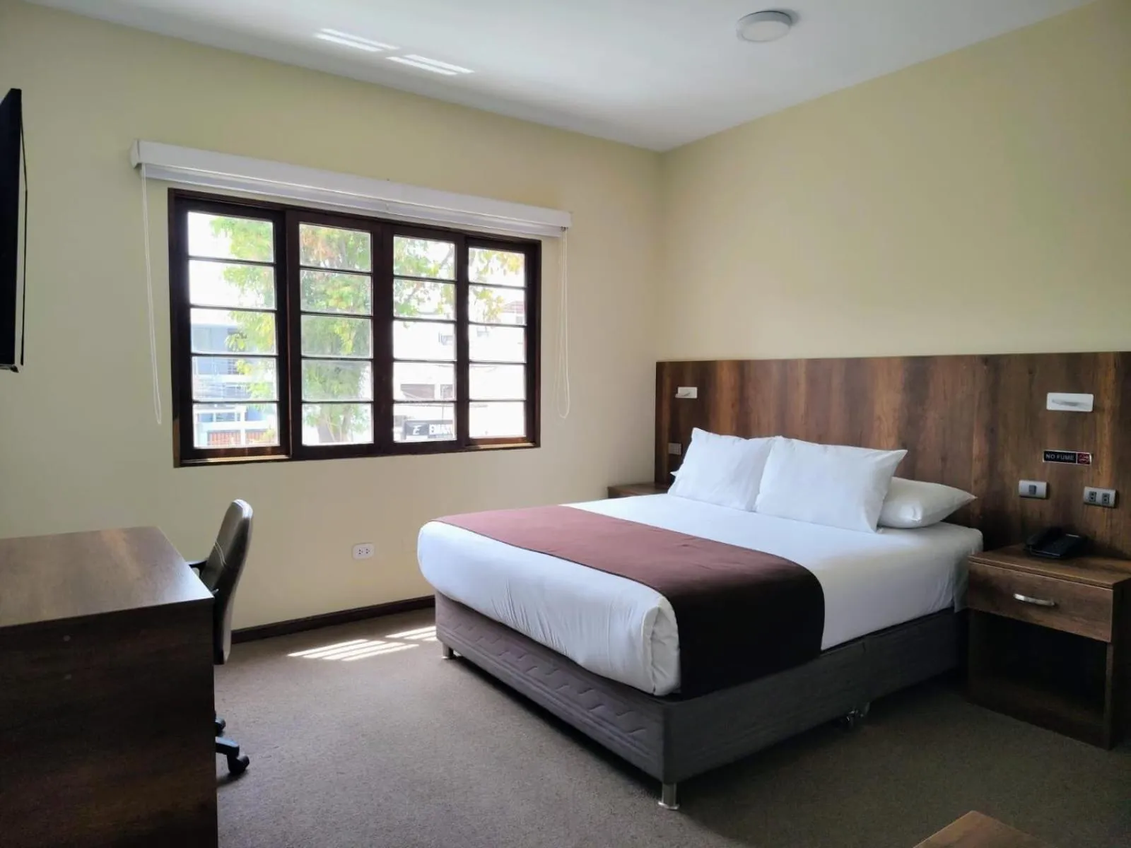 Bed in Hotel Villa del Carmen