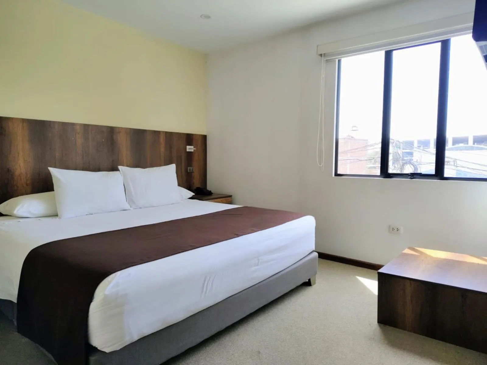 Bed in Hotel Villa del Carmen