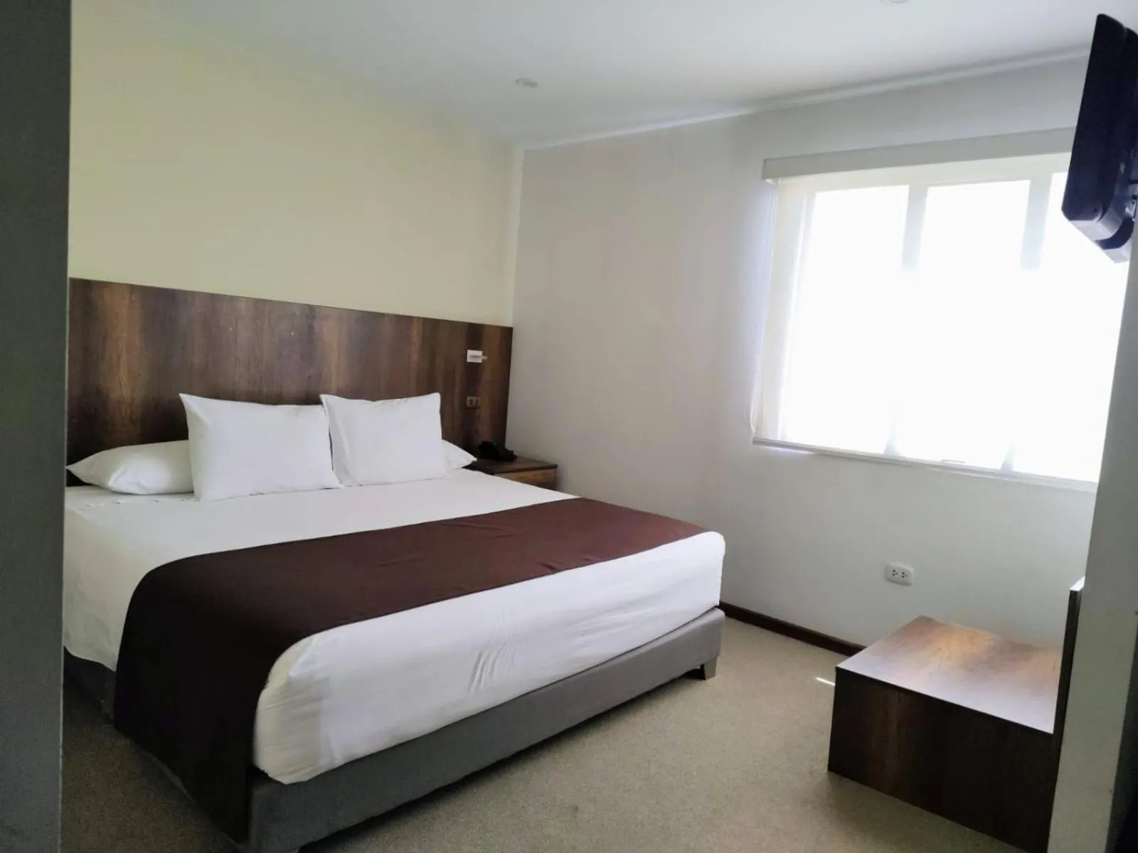 Bed in Hotel Villa del Carmen