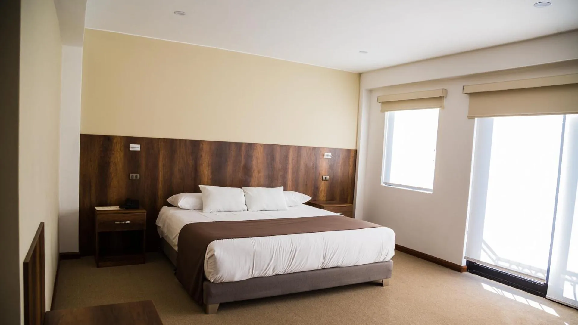 Photo of the whole room, Bed in Hotel Villa del Carmen