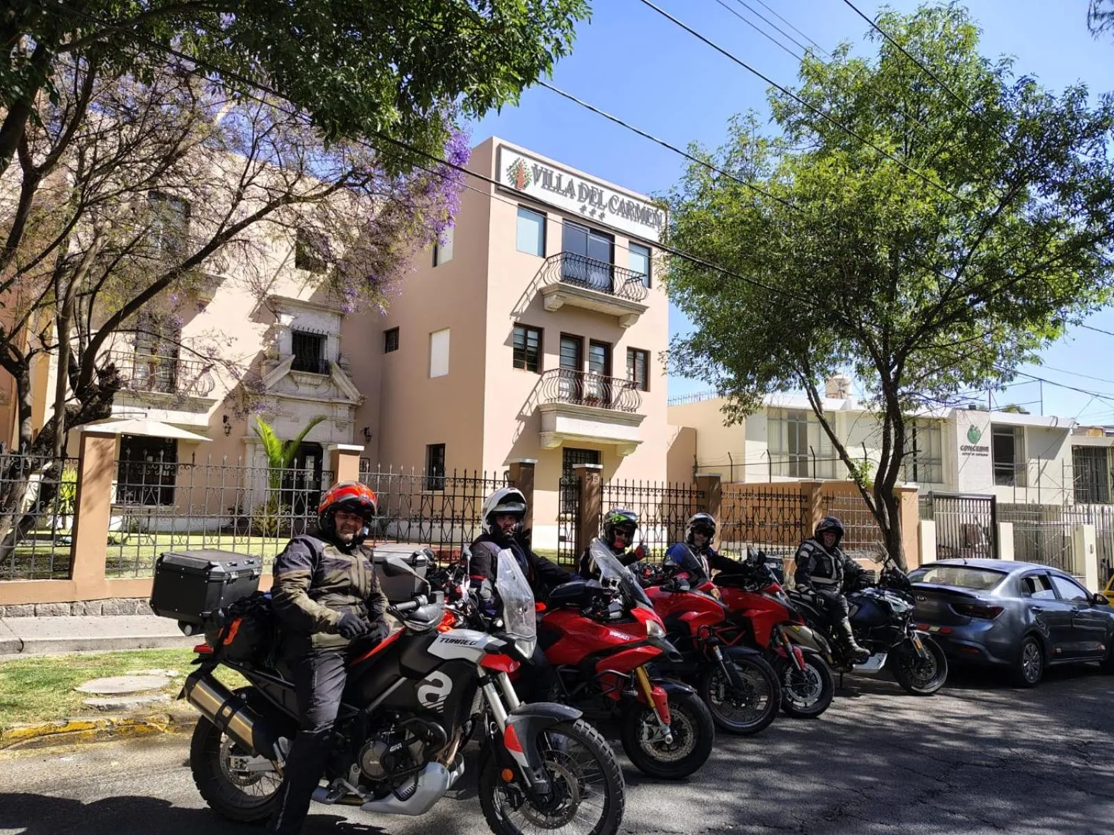 Street view in Hotel Villa del Carmen