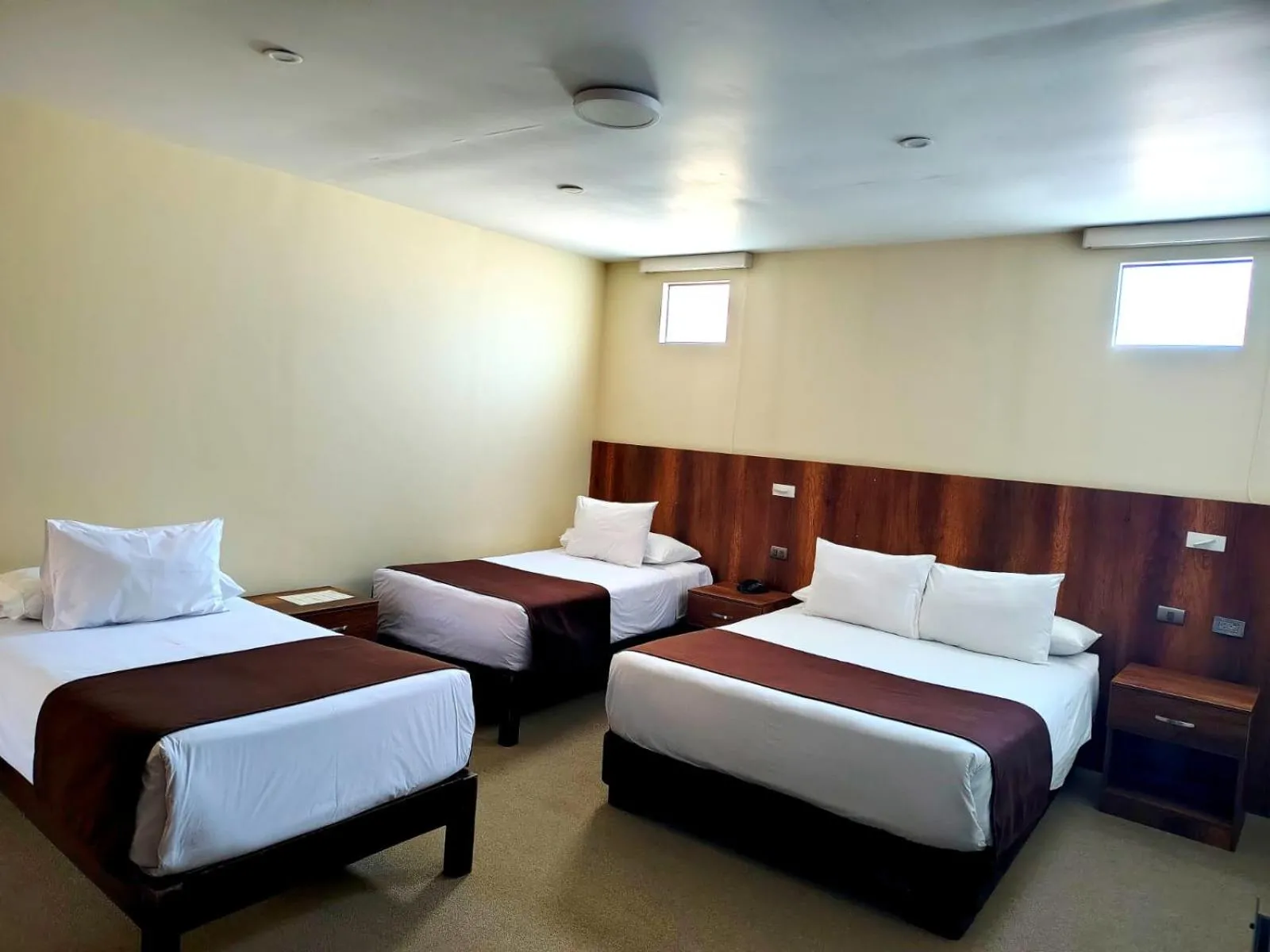 Bed in Hotel Villa del Carmen