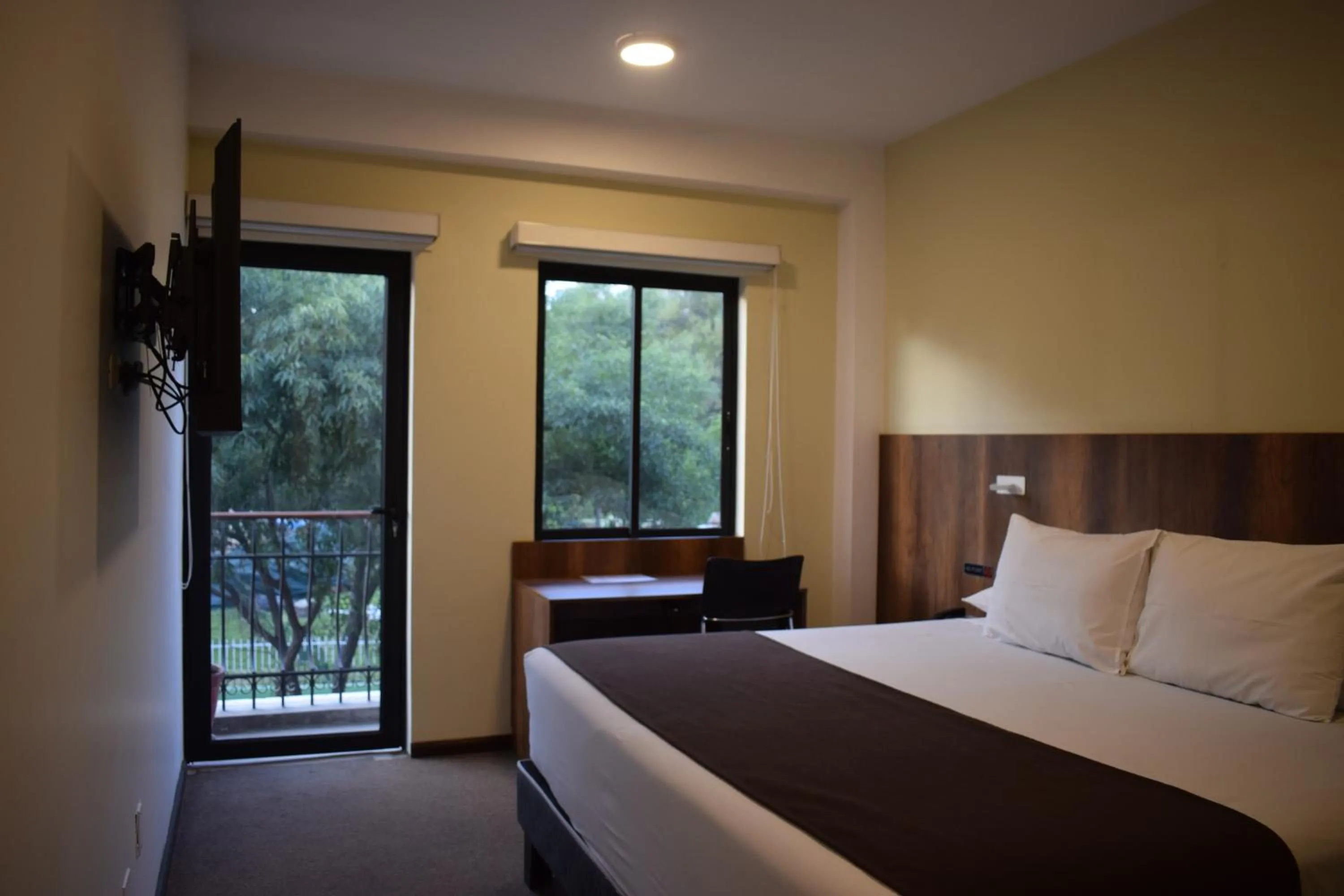 Bed in Hotel Villa del Carmen