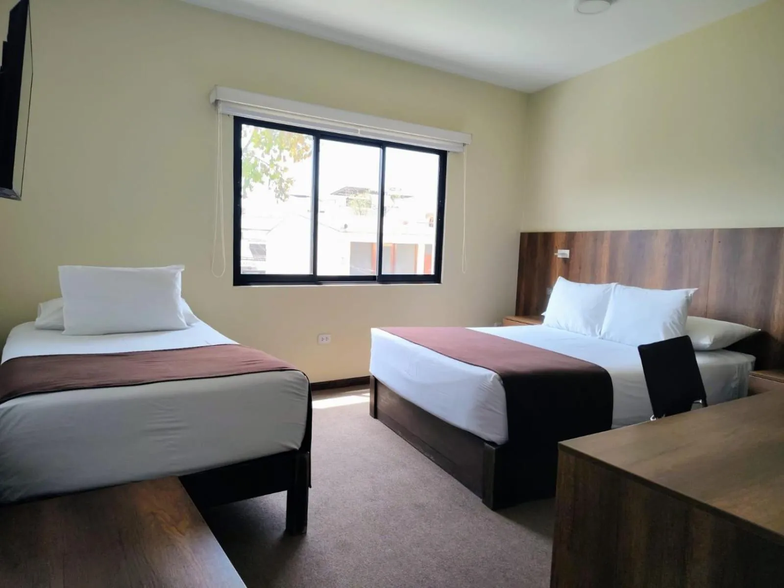 Bed in Hotel Villa del Carmen