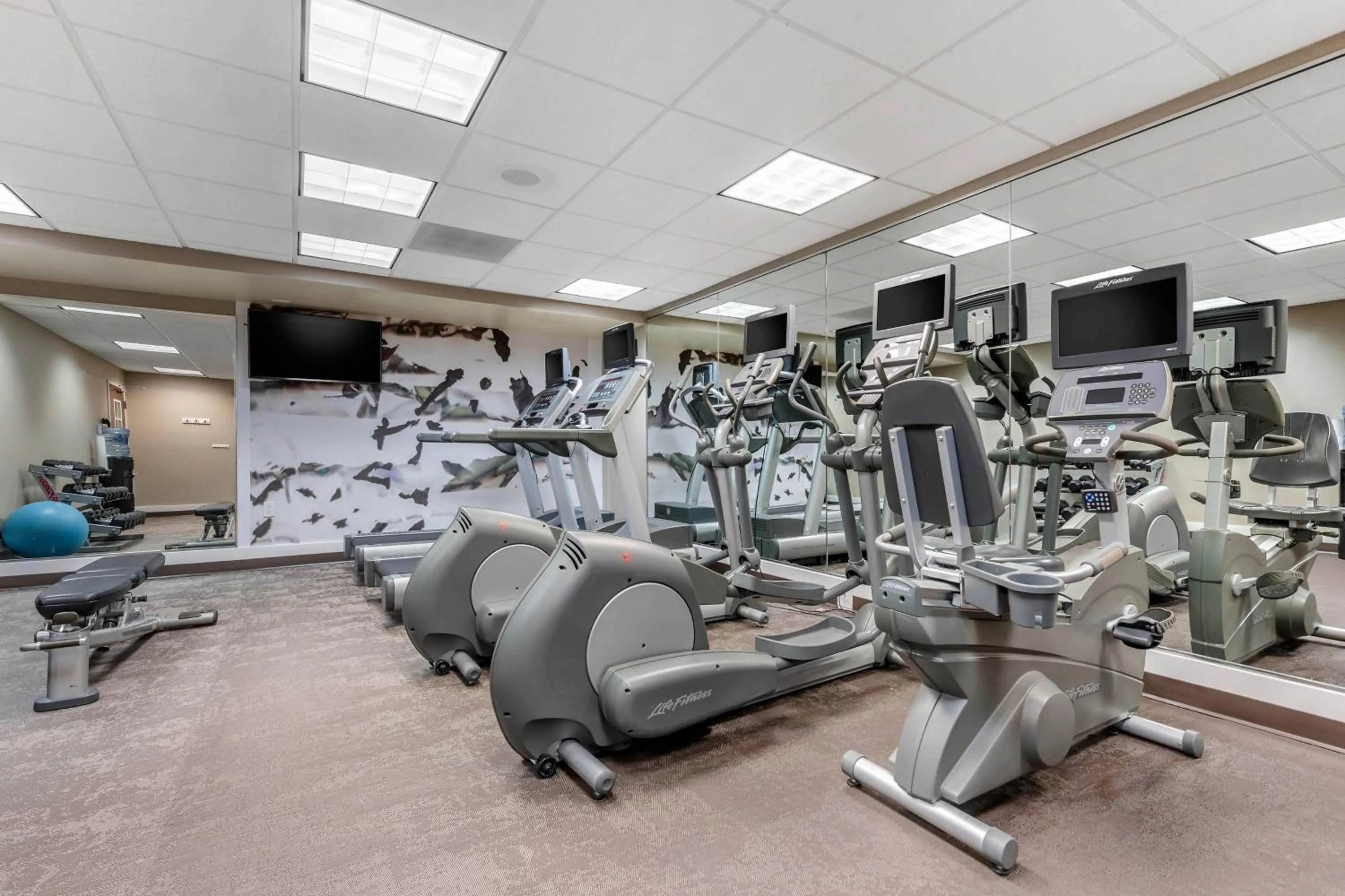 Fitness centre/facilities in Residence Inn by Marriott Columbus