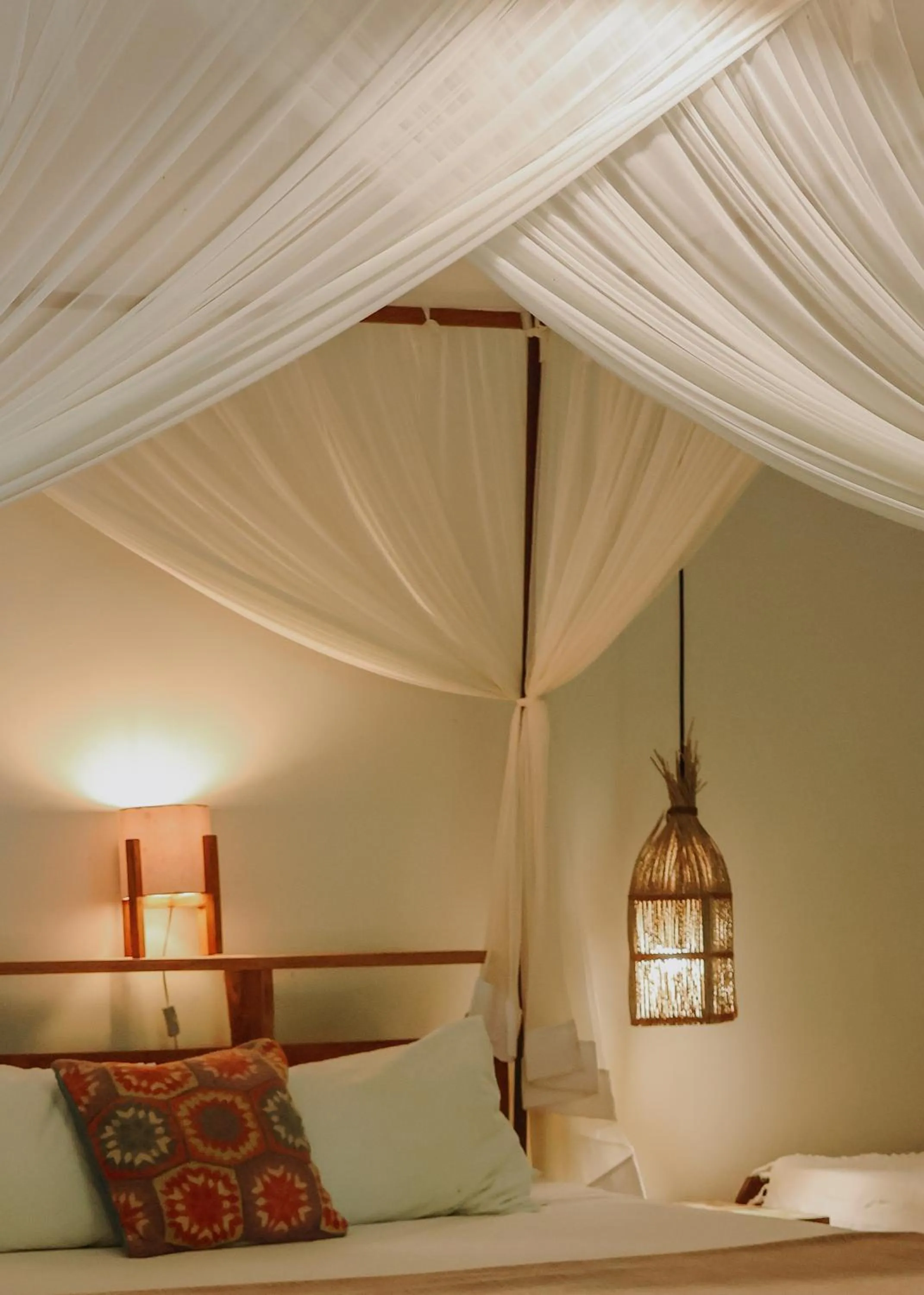 Bed in Na Villa dos Algodões