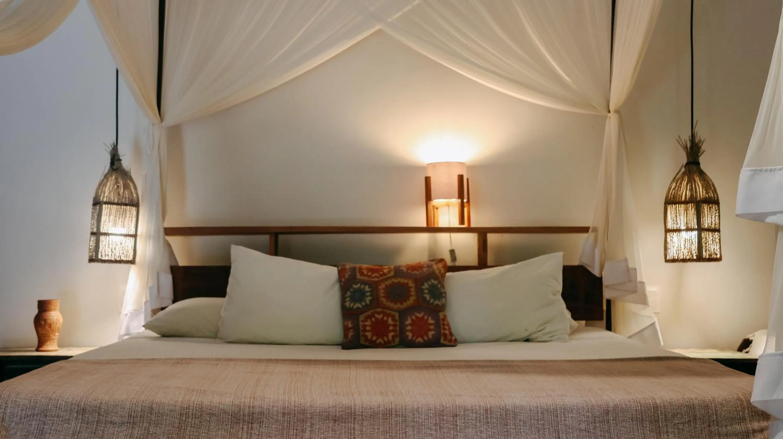 Bed in Na Villa dos Algodões