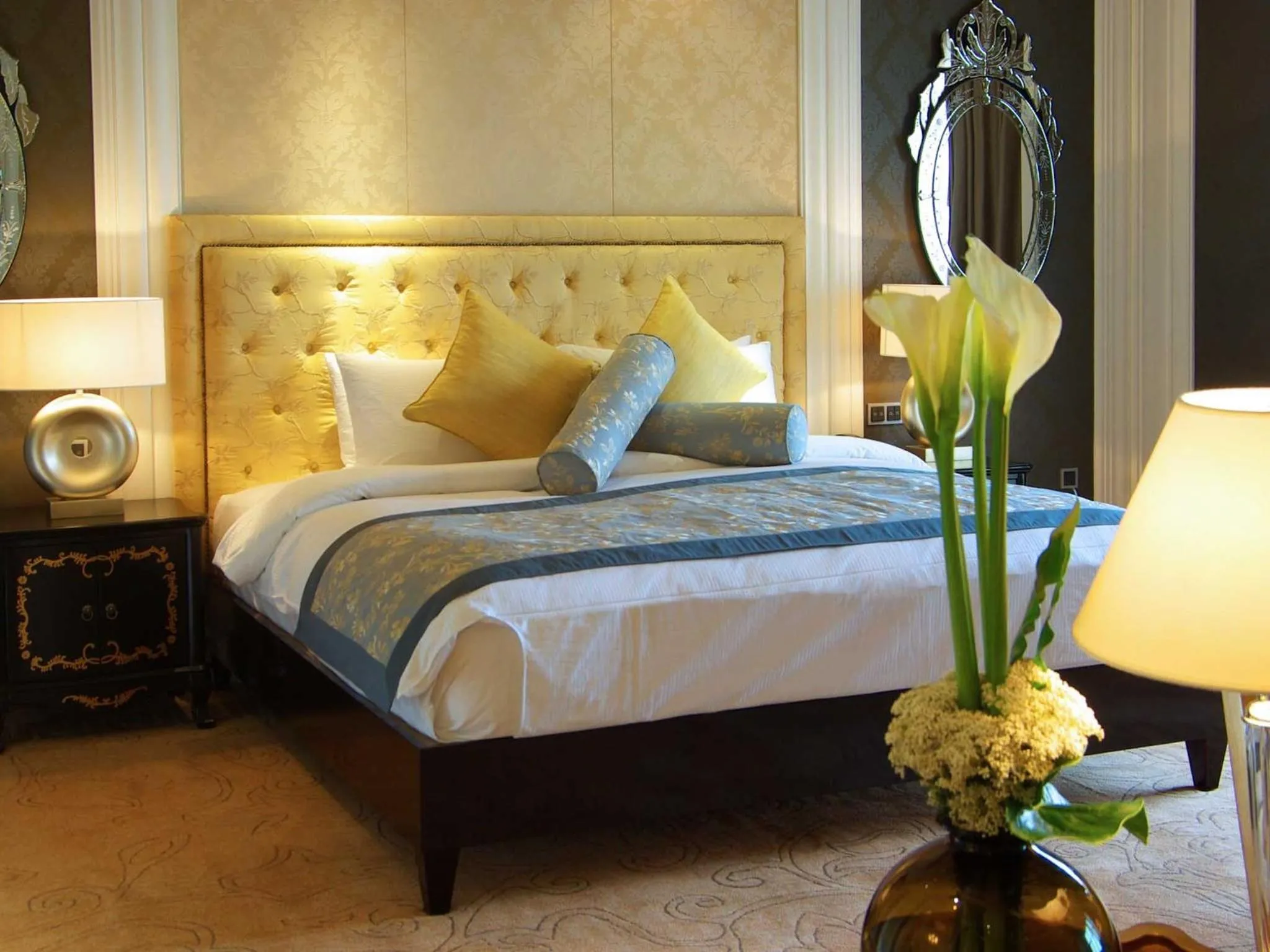 Bedroom, Bed in Hotel Shanghai Sheshan Oriental - Handwritten Collection