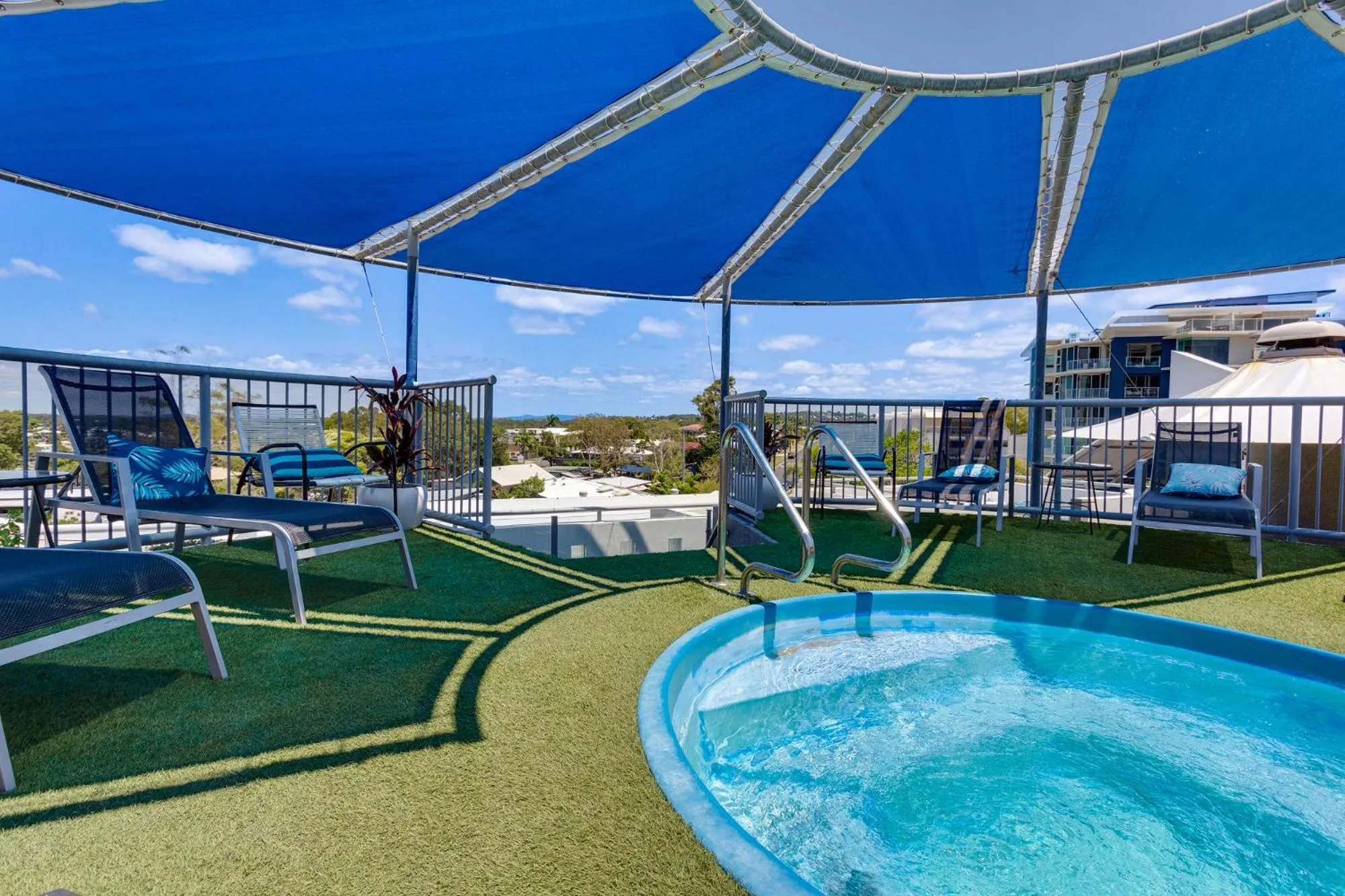 Hot Tub in Beach Club Resort Mooloolaba