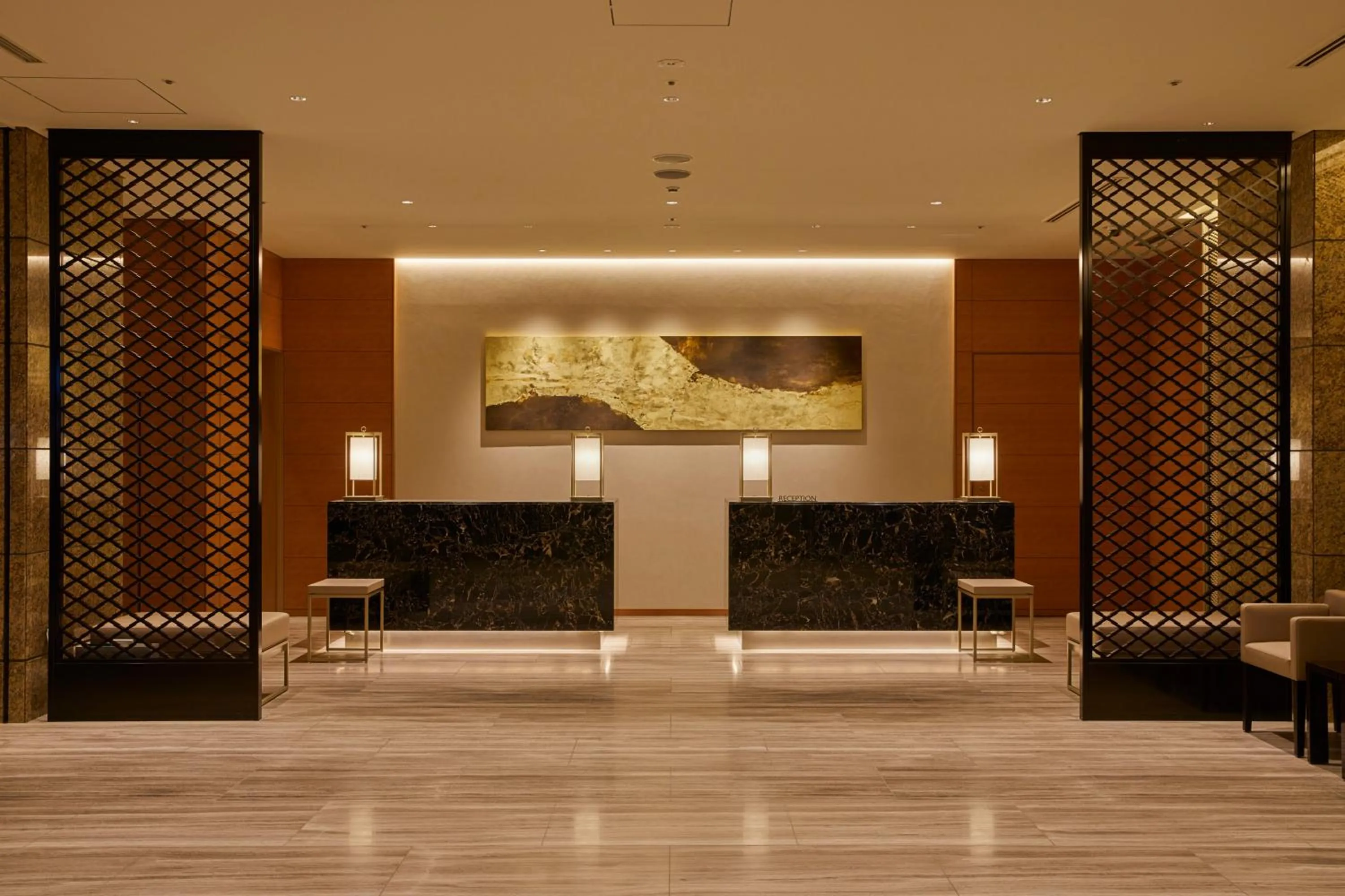 Lobby or reception in THE KITANO HOTEL TOKYO