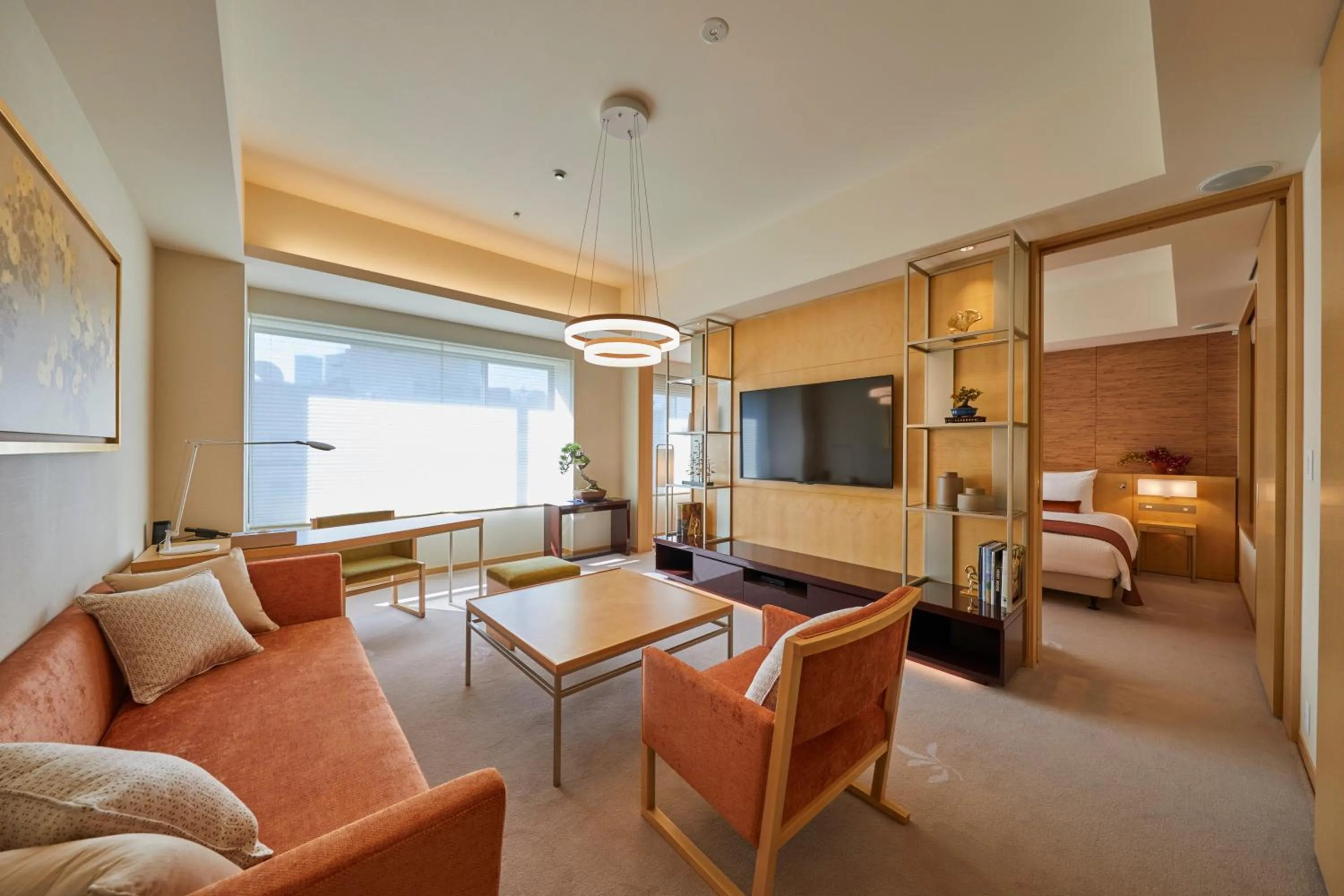 Living room in THE KITANO HOTEL TOKYO