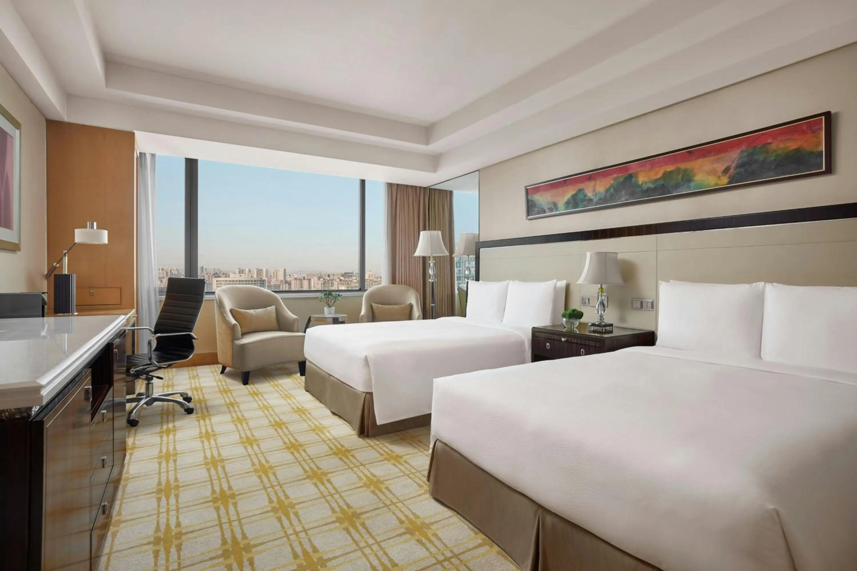 Photo of the whole room, Bed in JW Marriott Hotel Beijing