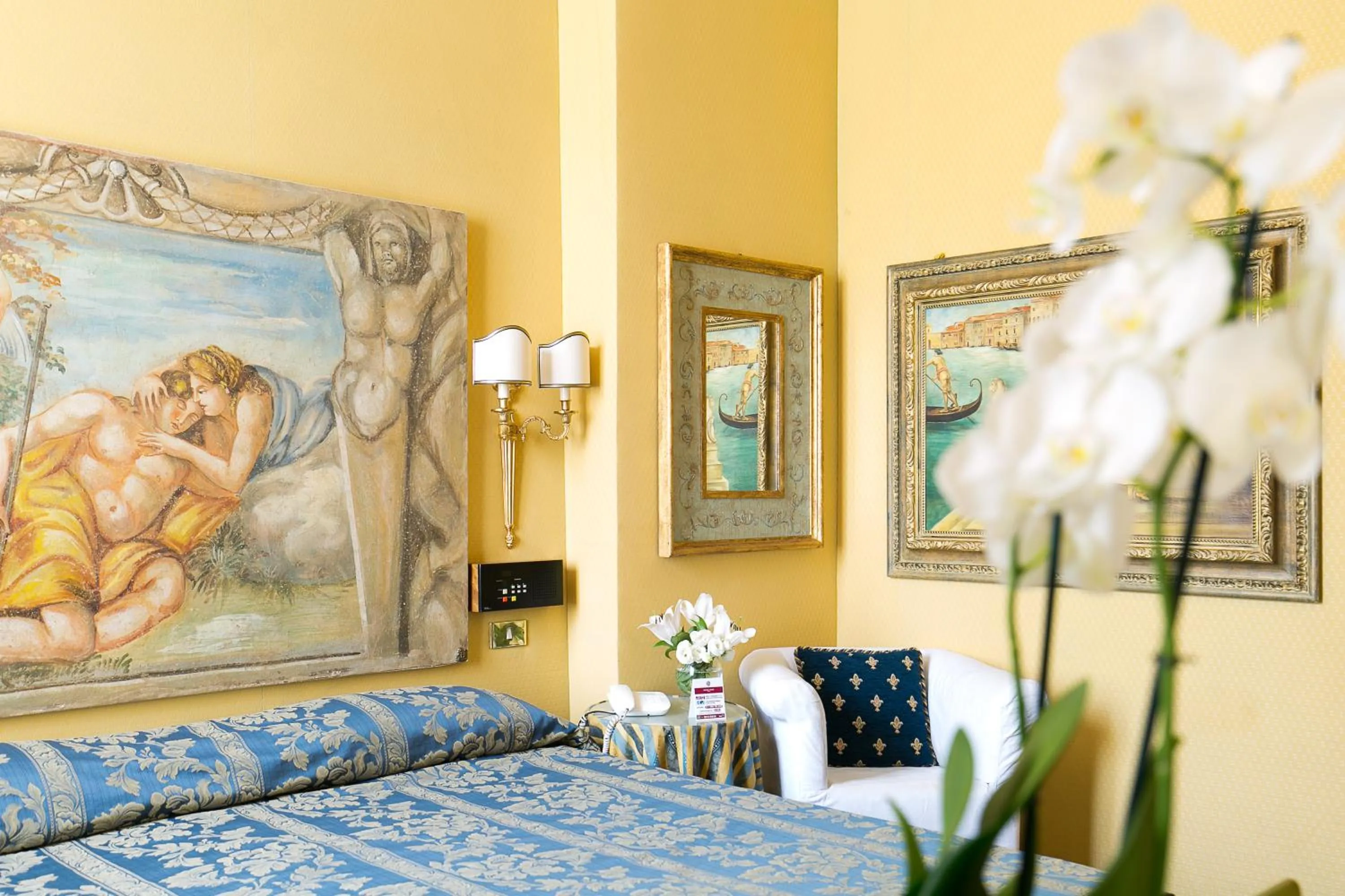 Bedroom, Bed in Hotel Celio