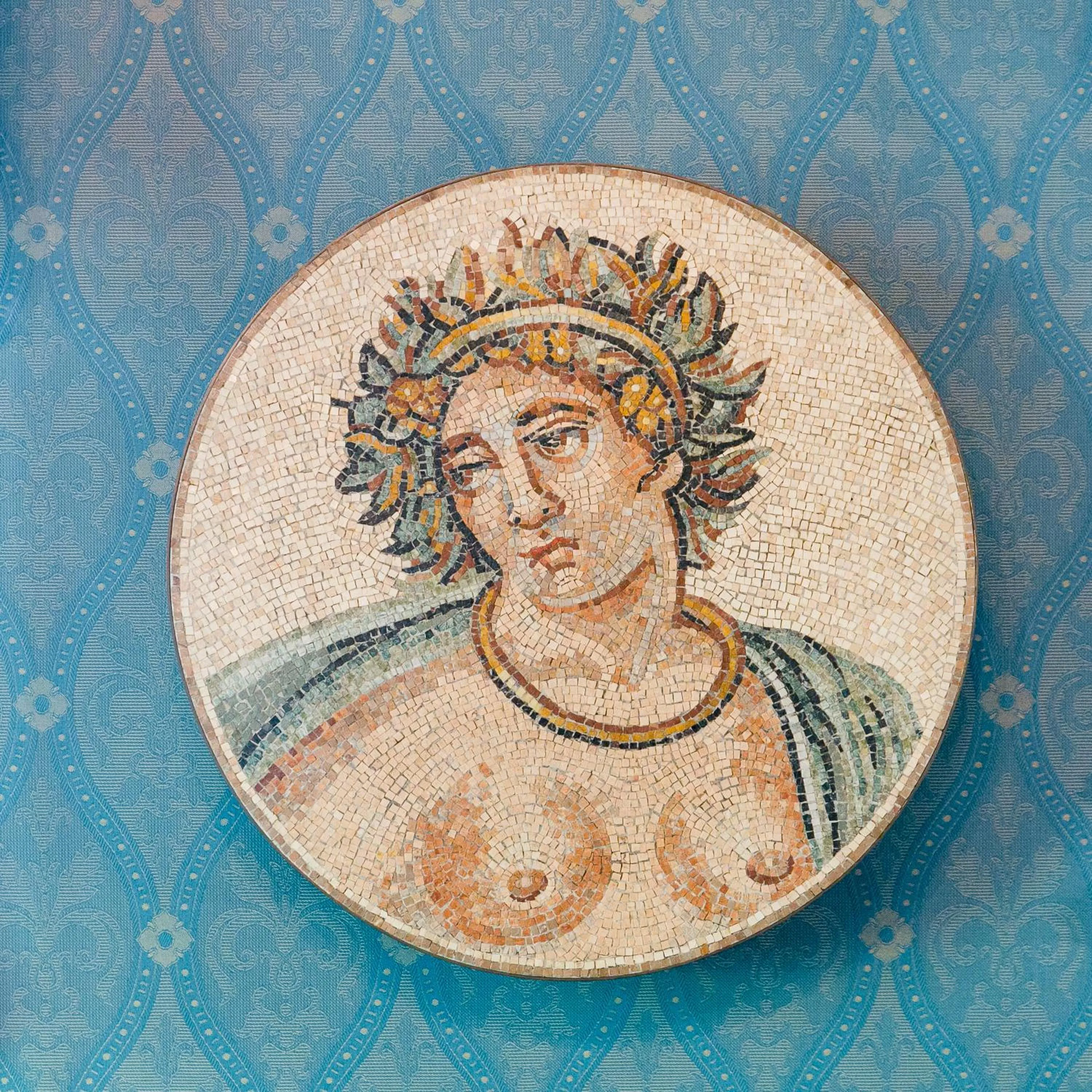 Decorative detail in Hotel Celio