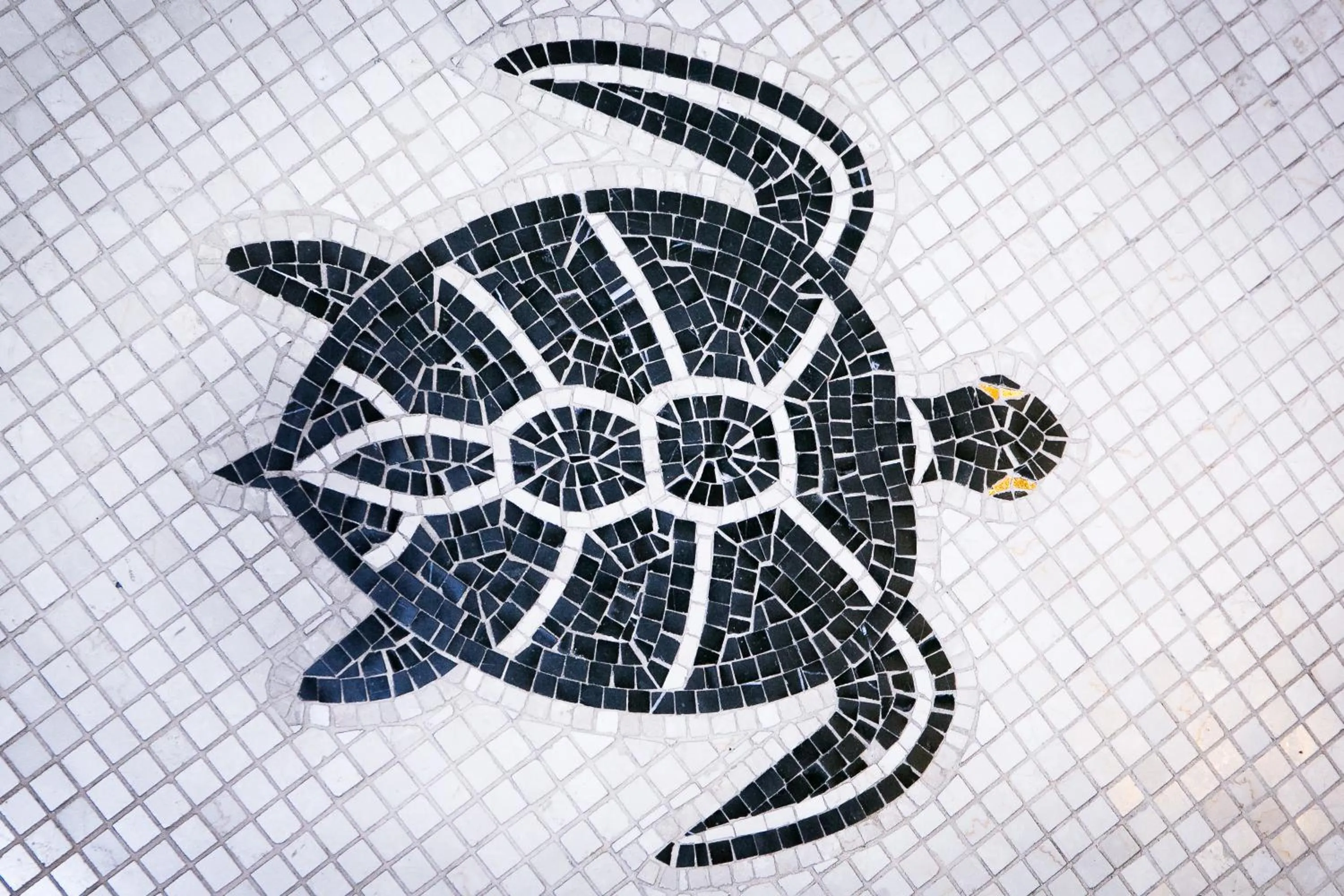 Decorative detail in Hotel Celio