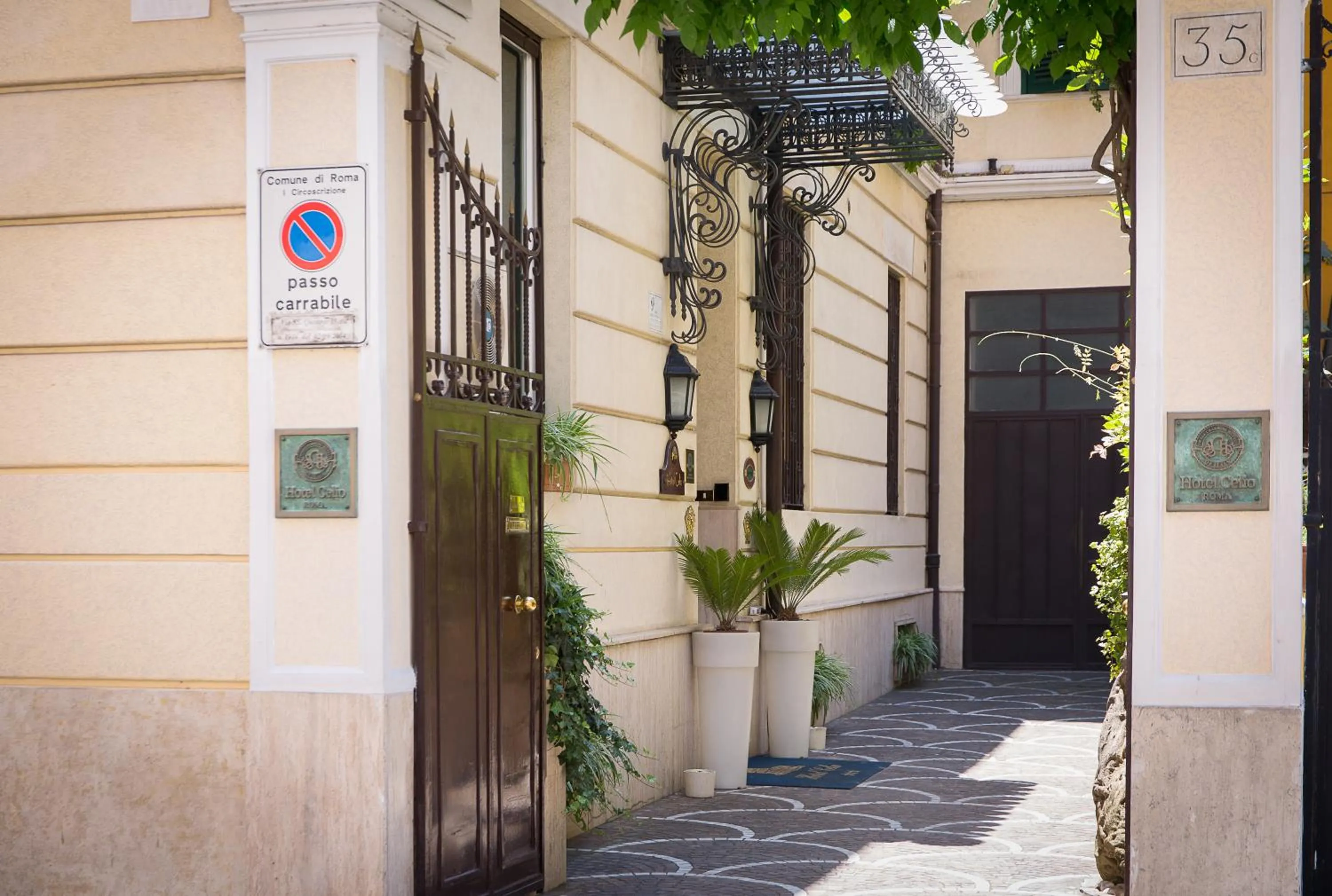 Property building in Hotel Celio