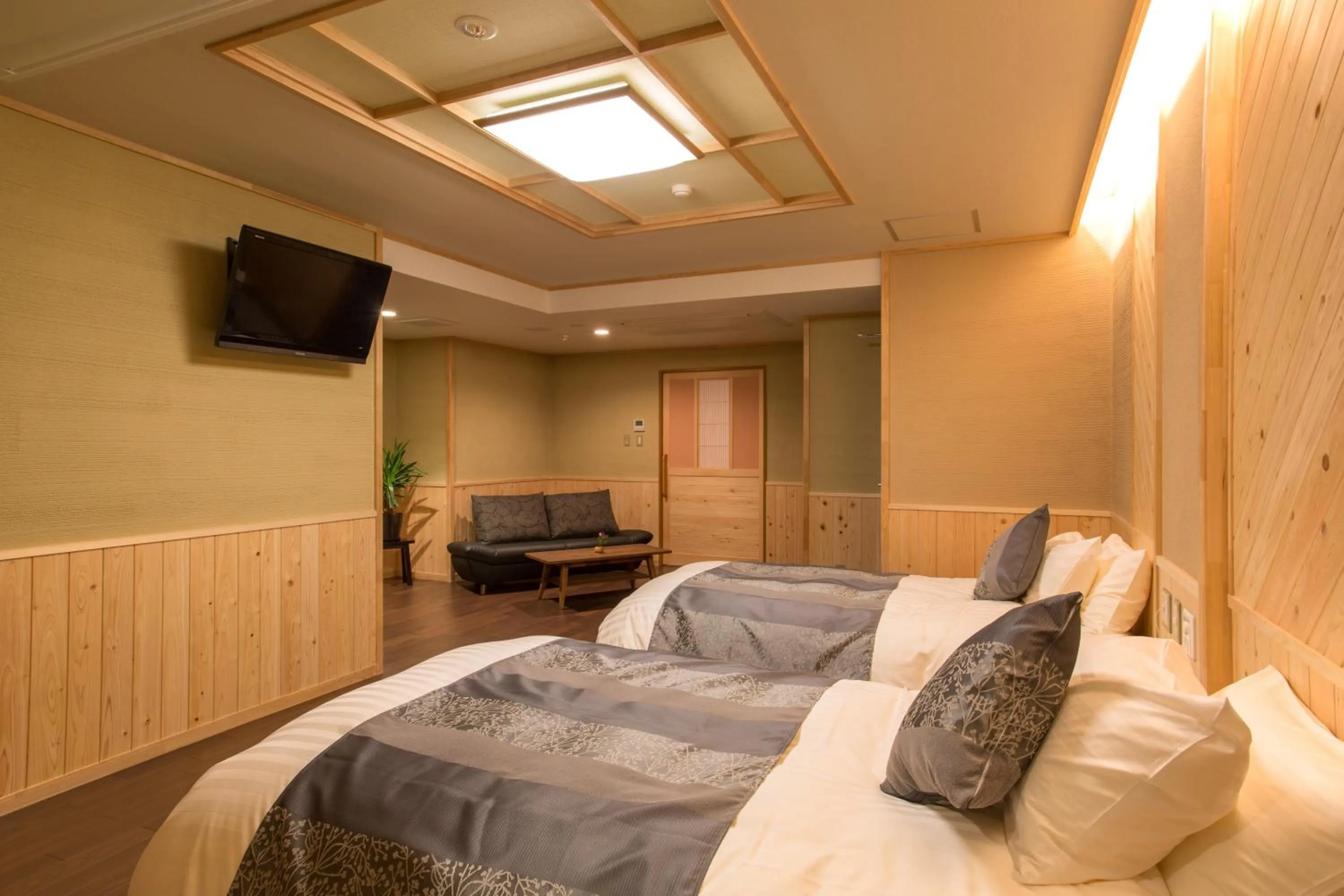 Bed in Yura No Yado Seifuen