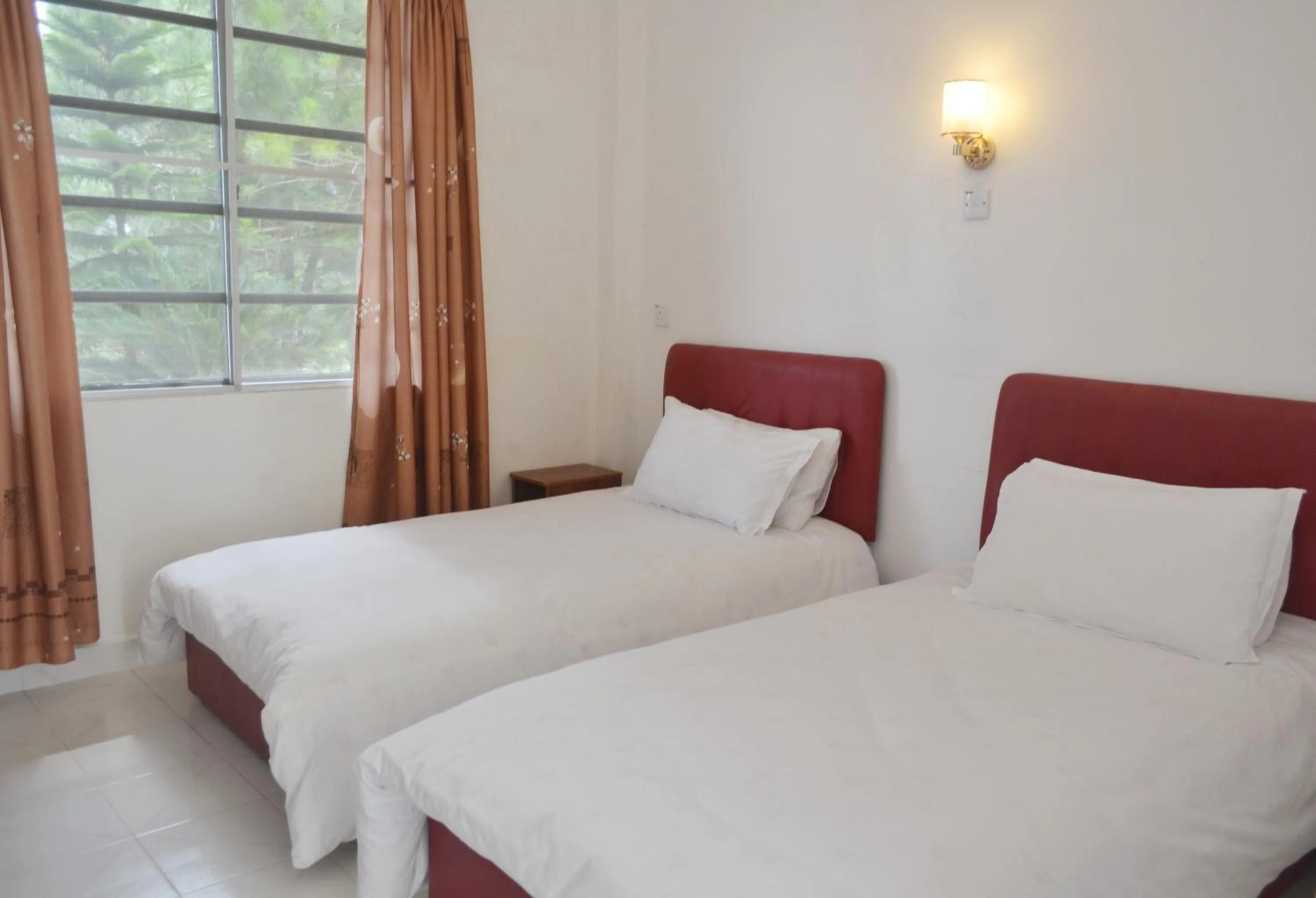 Bed in Skyville Zen Resort,Kundasang