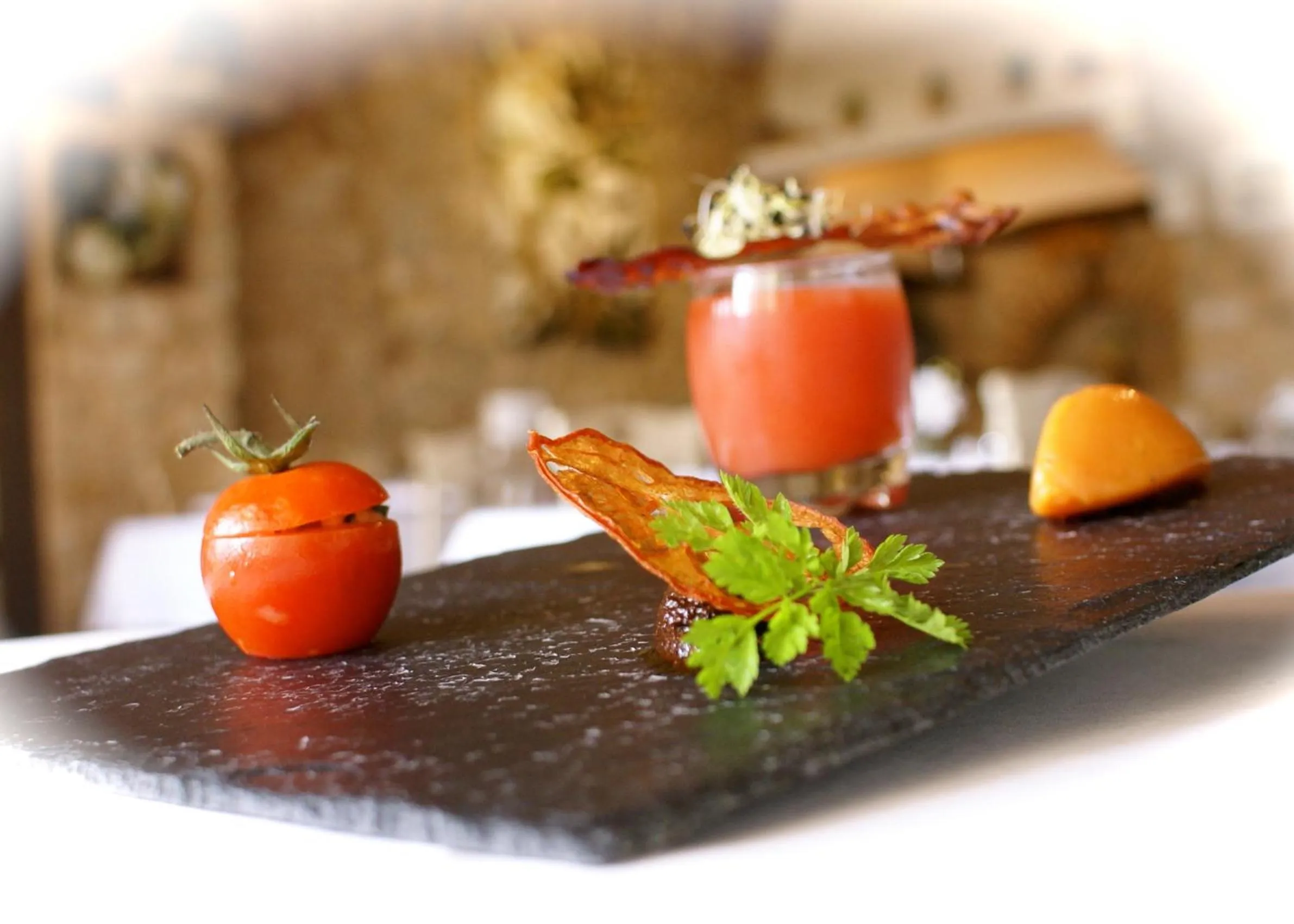 Food and drinks in Le Crillon