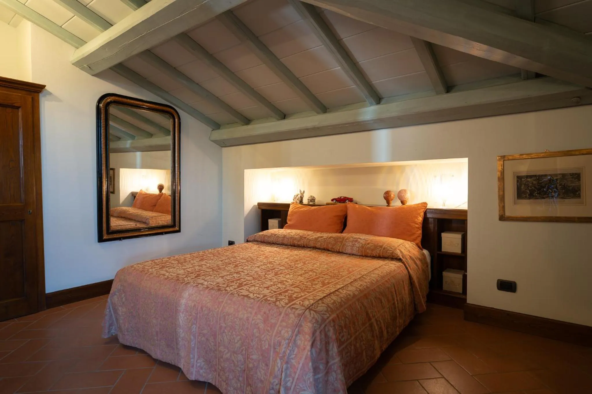 Bedroom, Bed in Locanda Poggioleone
