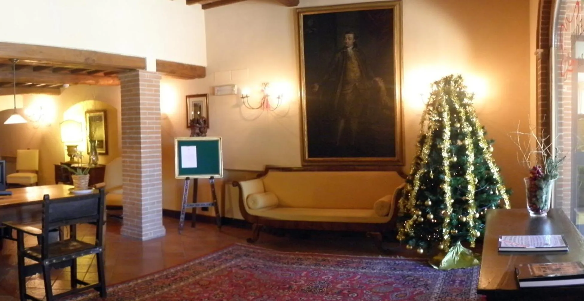 Lobby or reception in Locanda Poggioleone