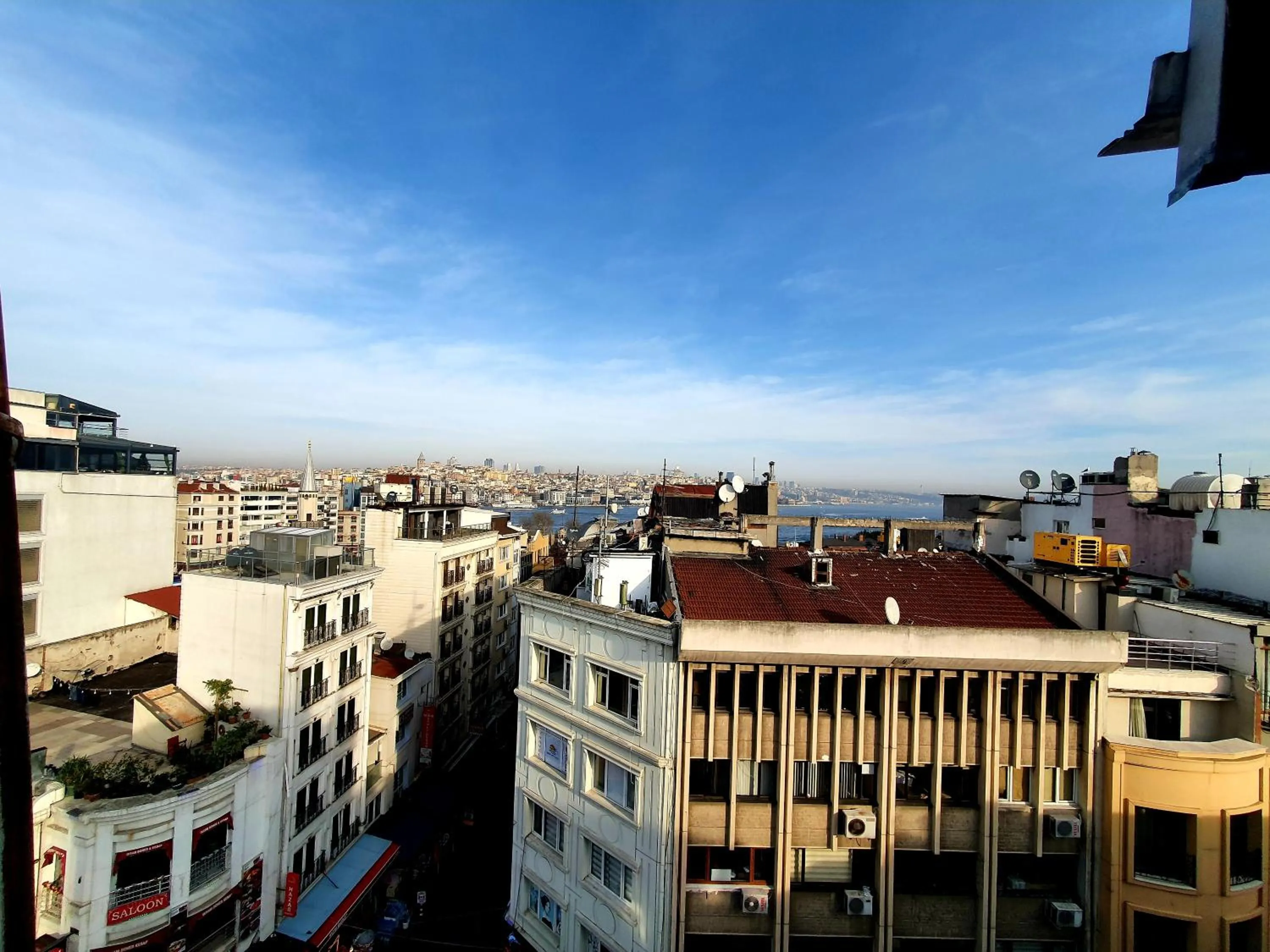 City view in Omega Luxx Hotel