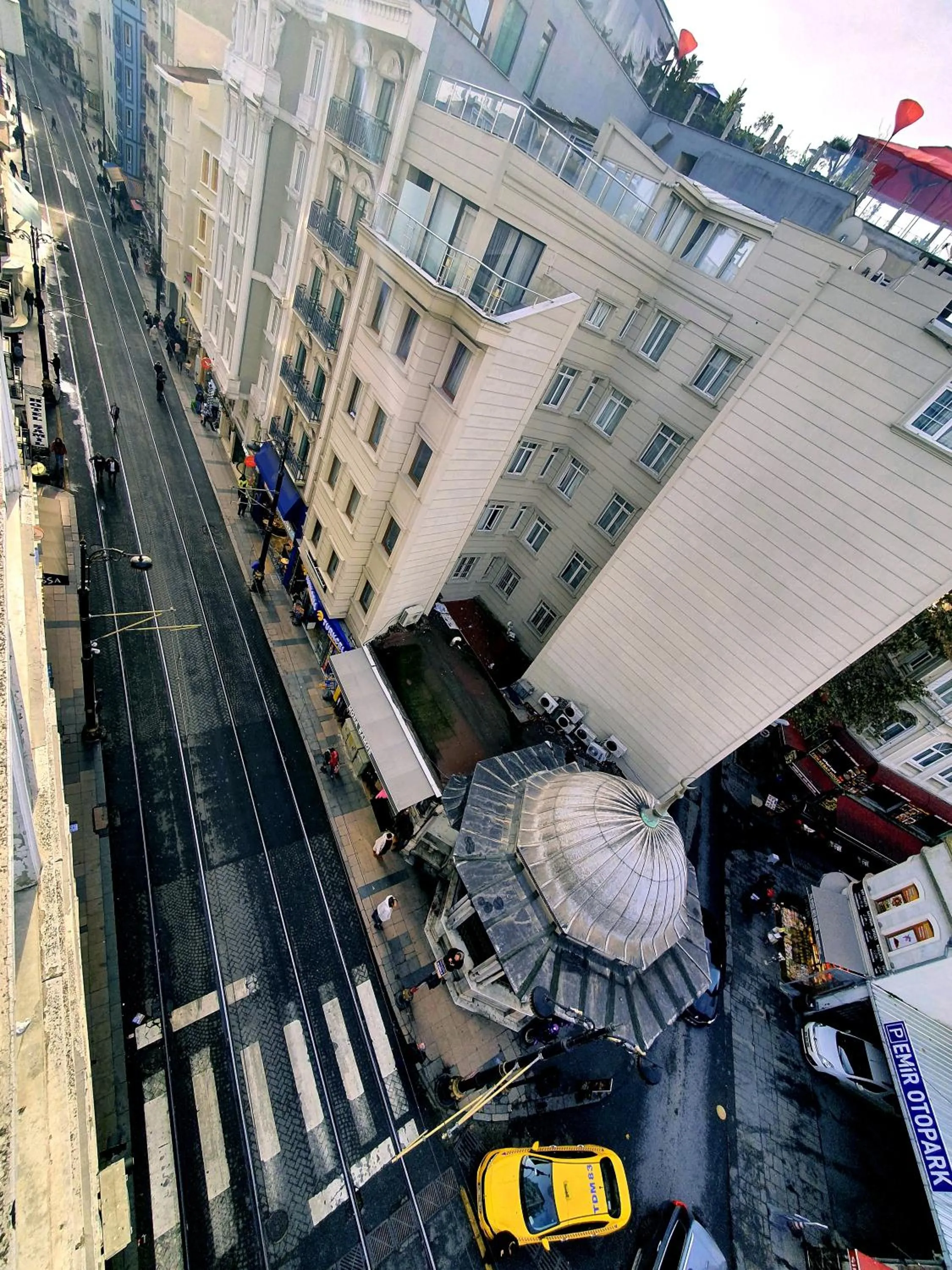 City view in Omega Luxx Hotel