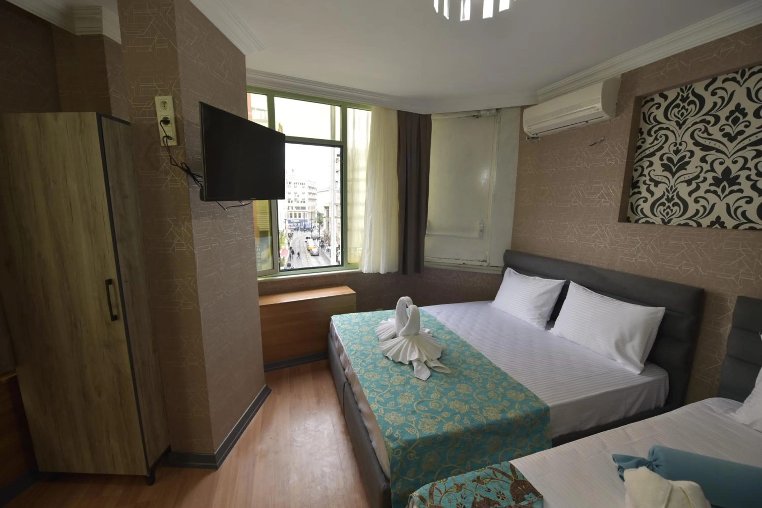 People, Bed in Omega Luxx Hotel