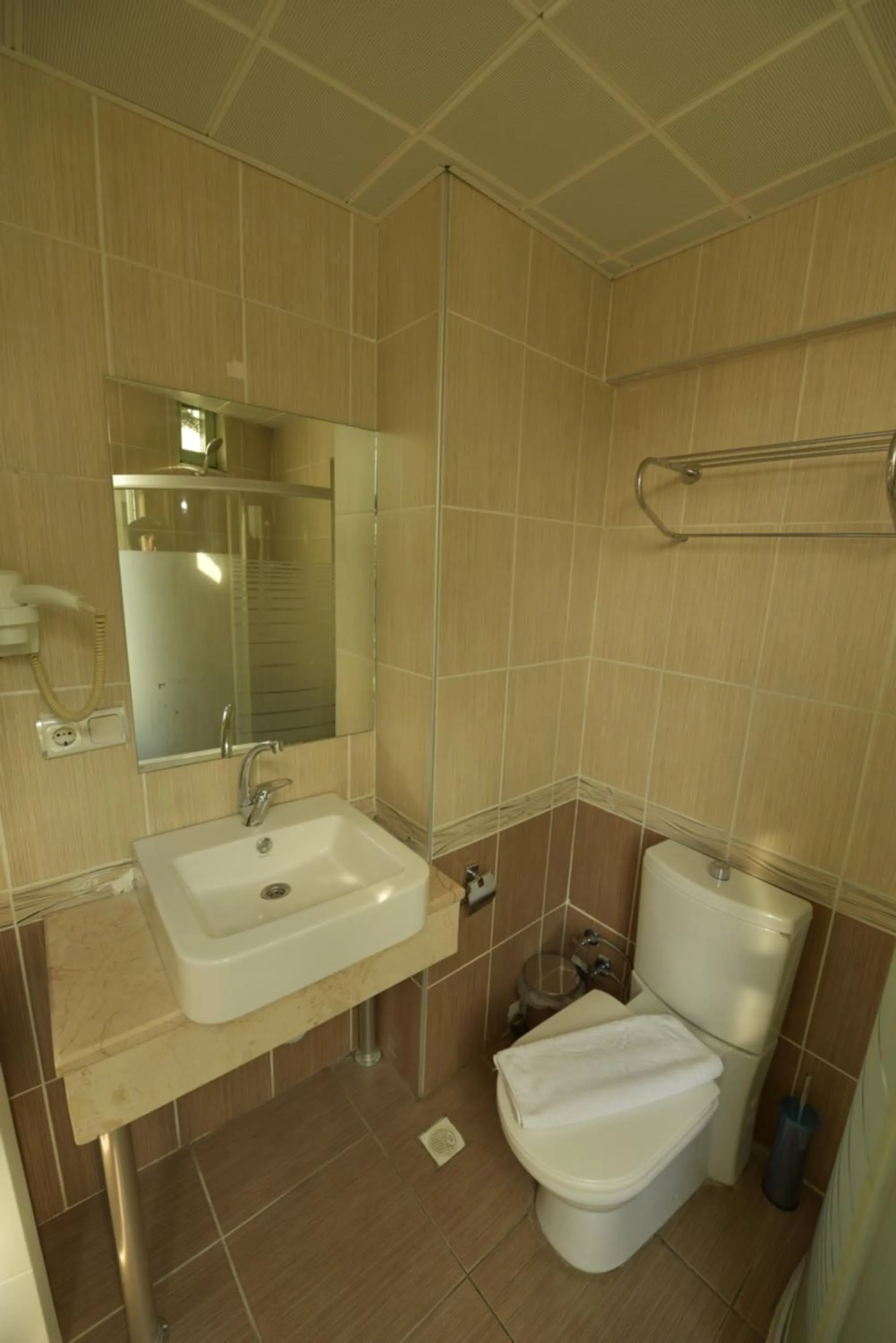 Shower in Omega Luxx Hotel